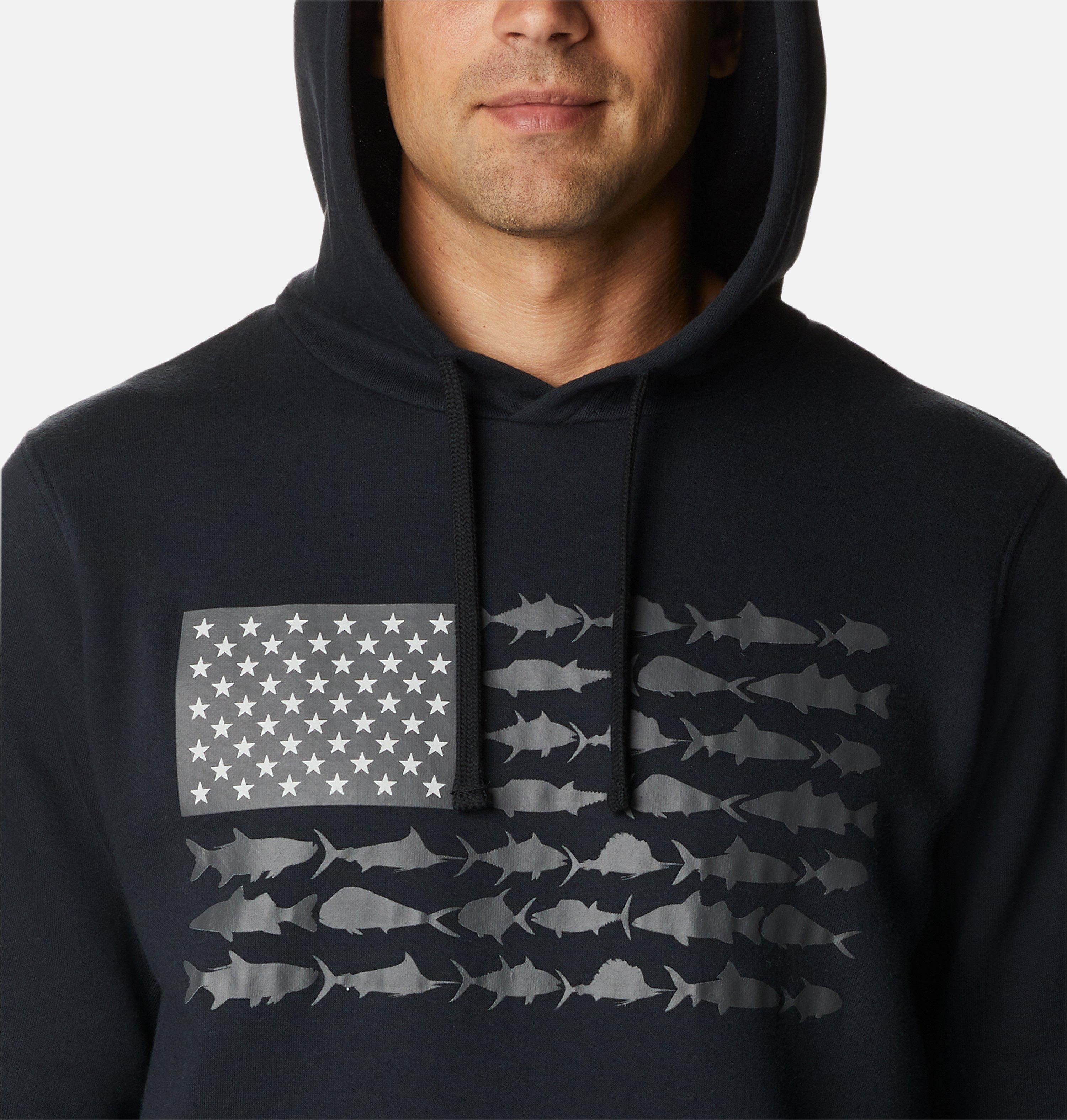 Men's PFG Fish Flag II Hoodie 4