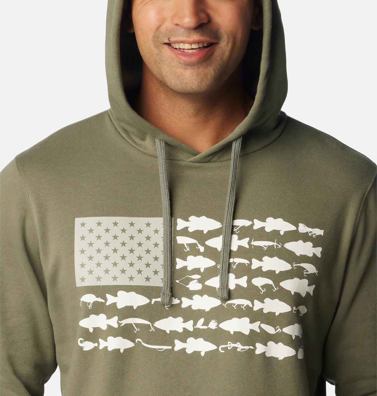 Men's PFG™ Fish Flag II Hoodie 4