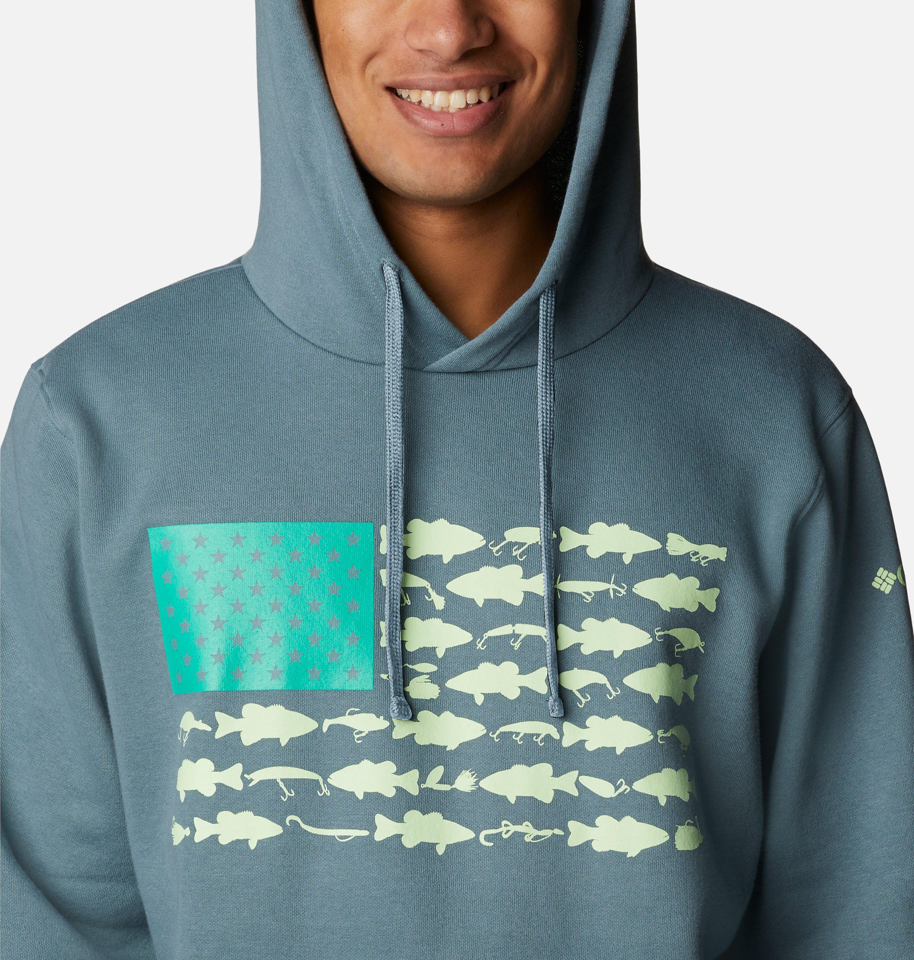 Men's PFG Fish Flag II Hoodie 4