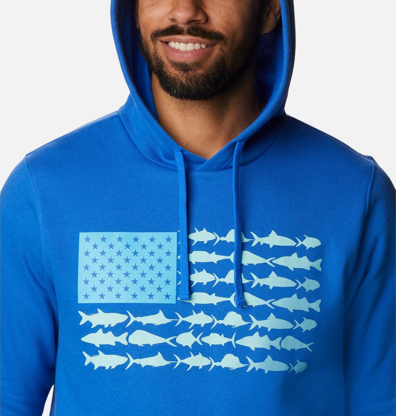 Men's PFG™ Fish Flag II Hoodie 4