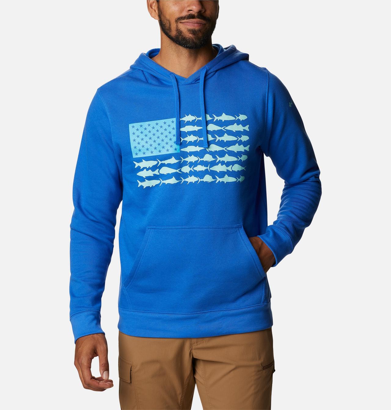Men's PFG™ Fish Flag II Hoodie 1