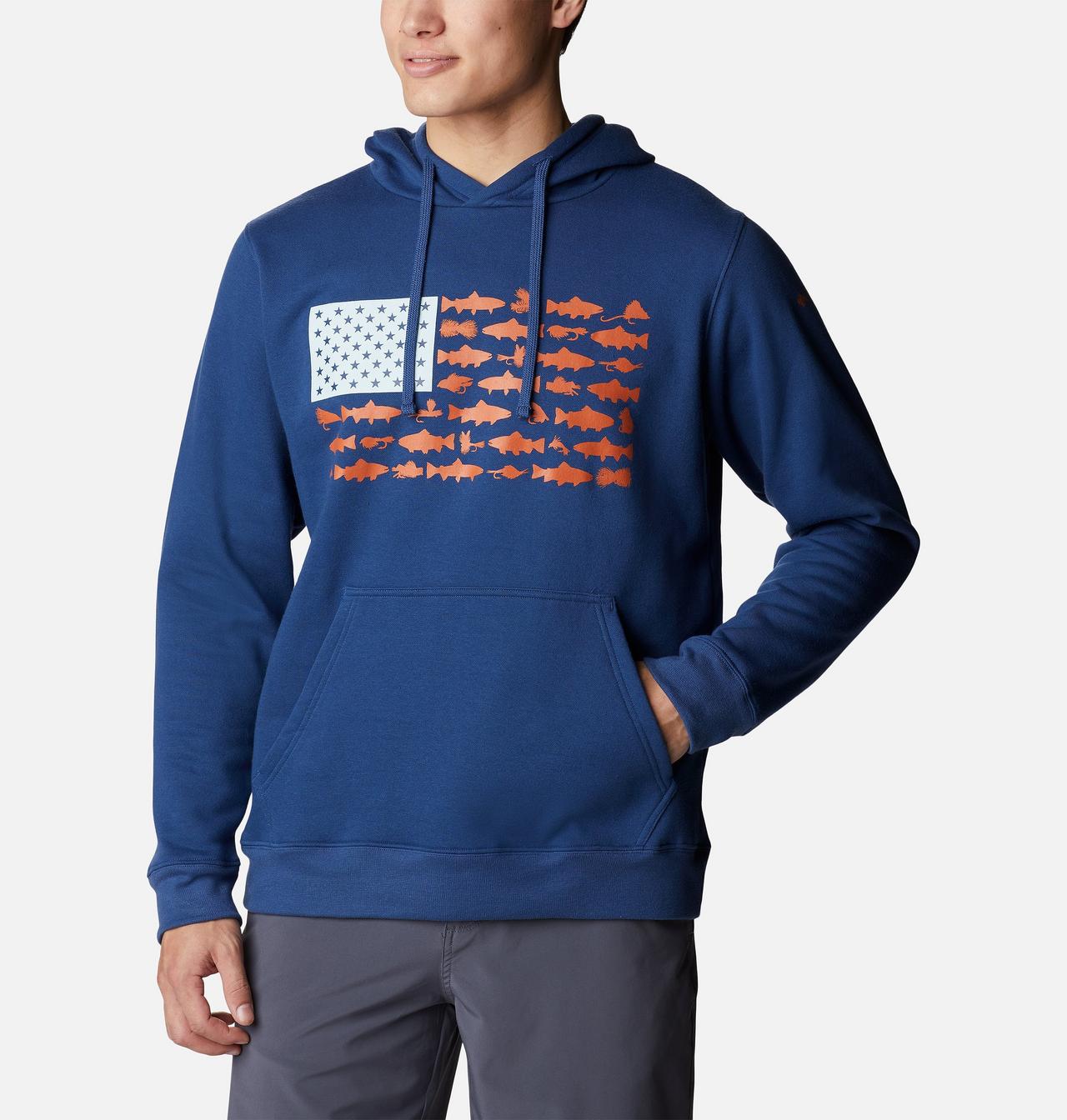 Men's PFG™ Fish Flag II Hoodie 1