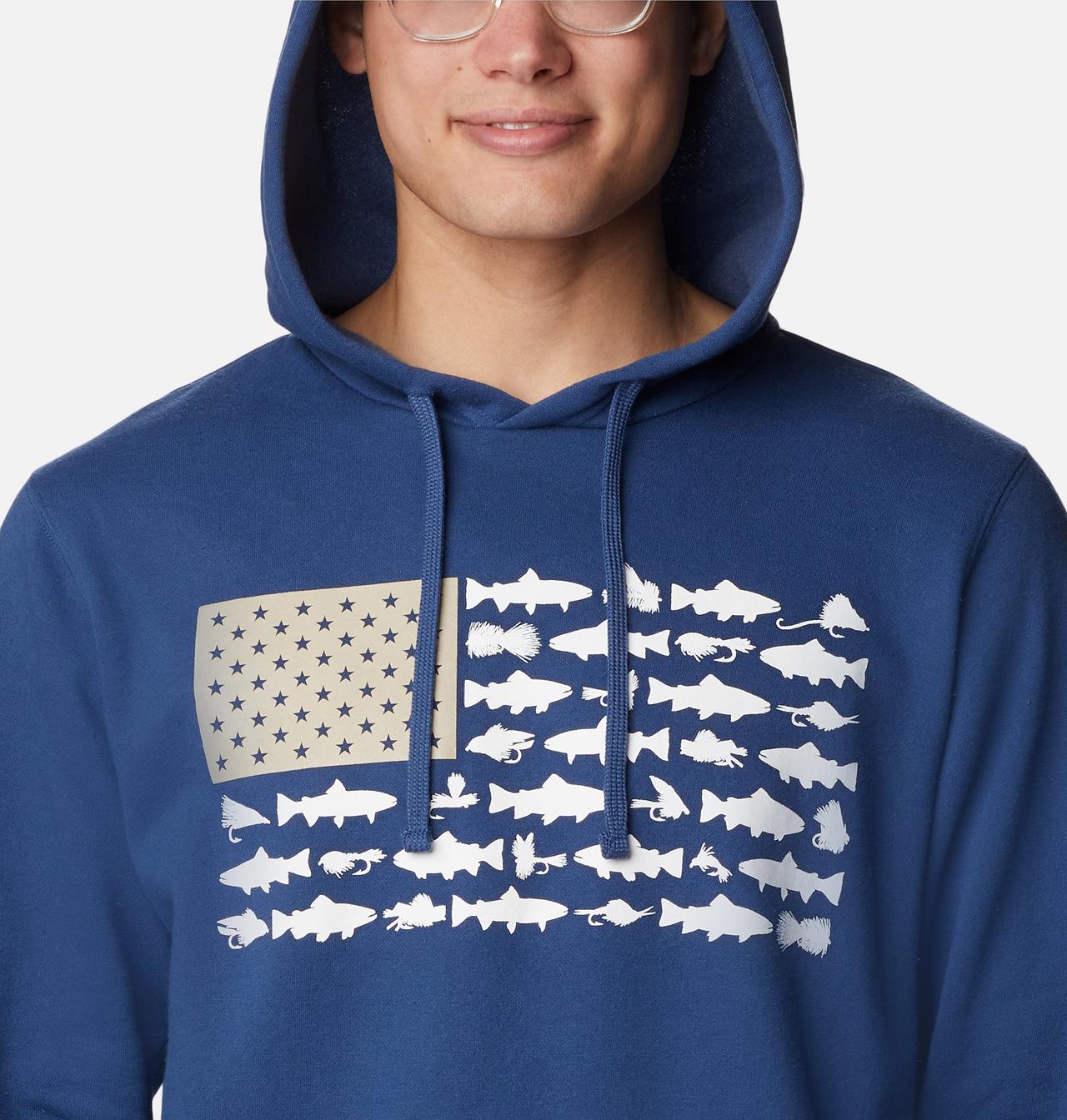 Men's PFG™ Fish Flag II Hoodie 4