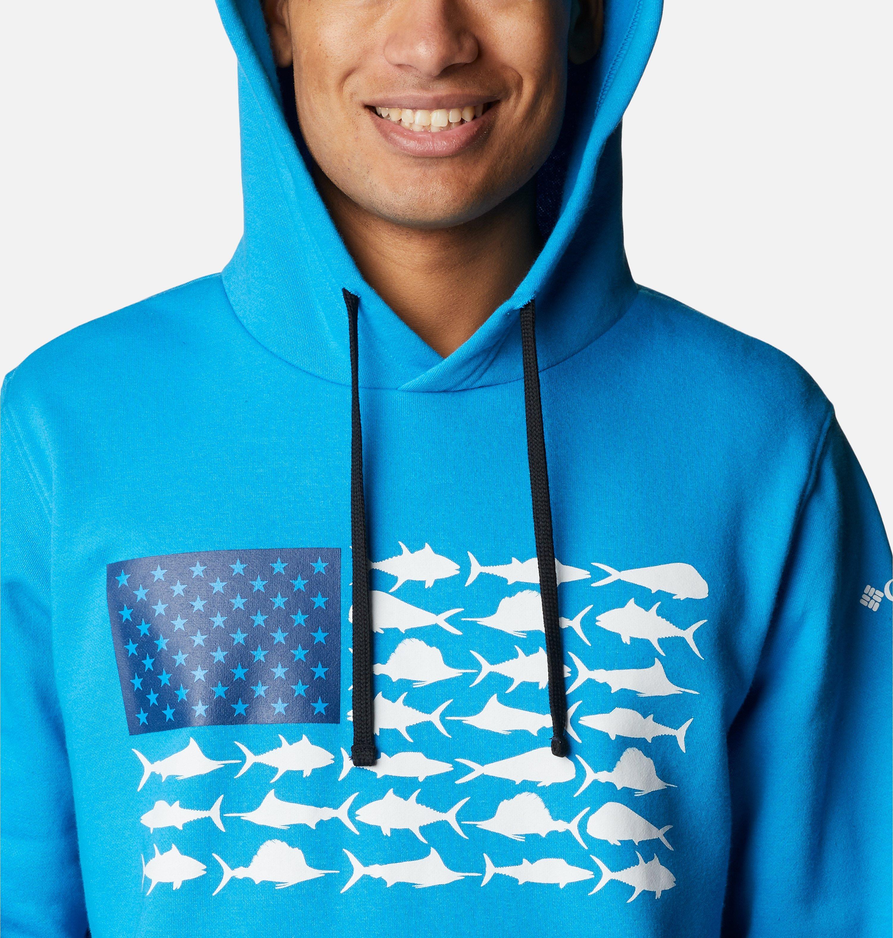 Men's PFG Fish Flag II Hoodie 4