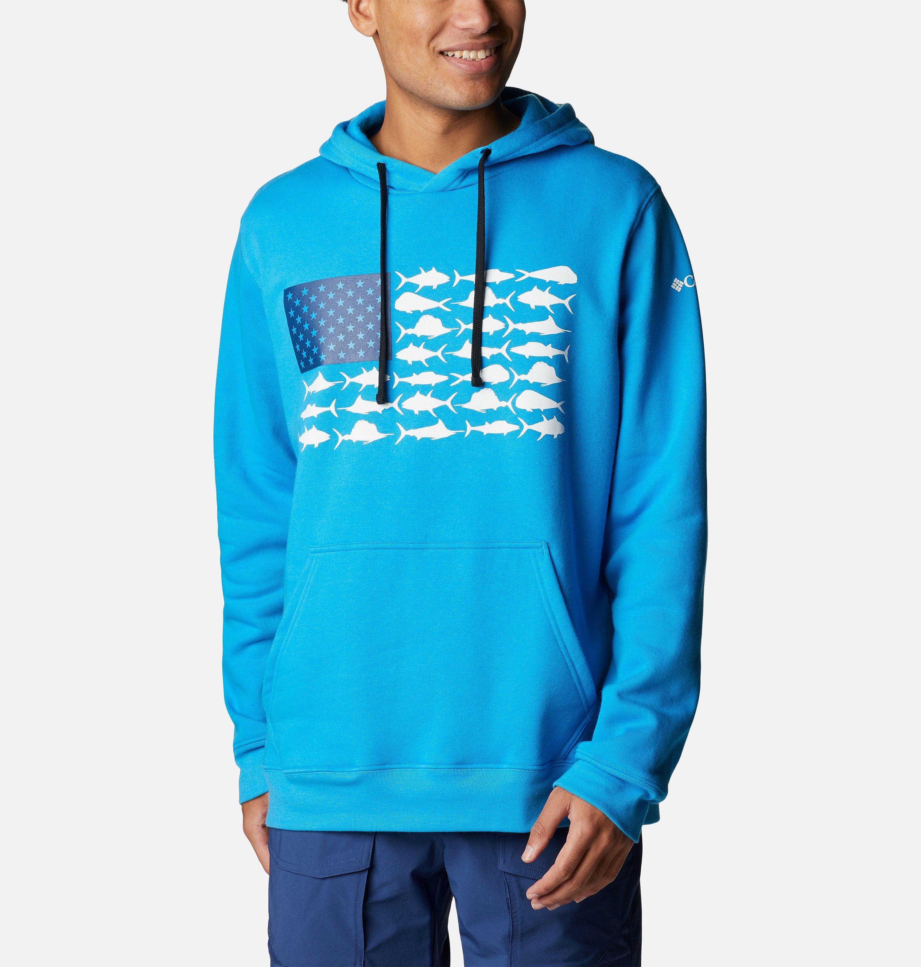 Men's PFG Fish Flag II Hoodie 1