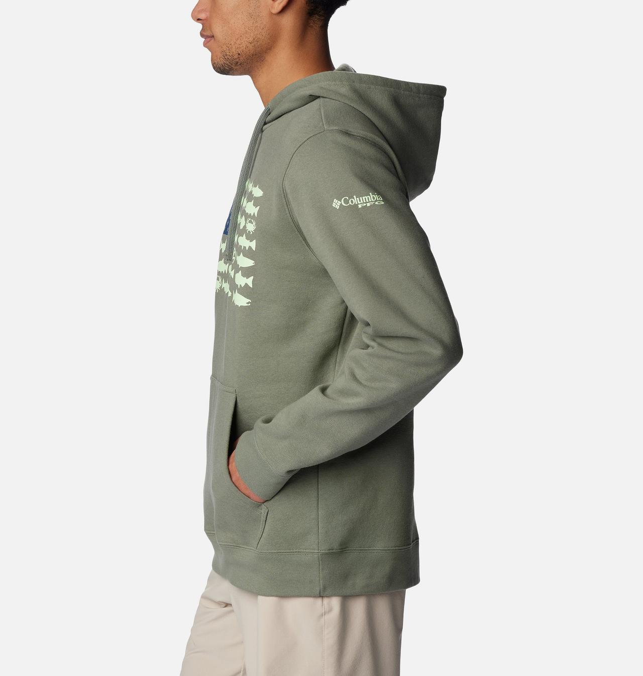 Men's PFG™ Fish Flag II Hoodie - Tall 3