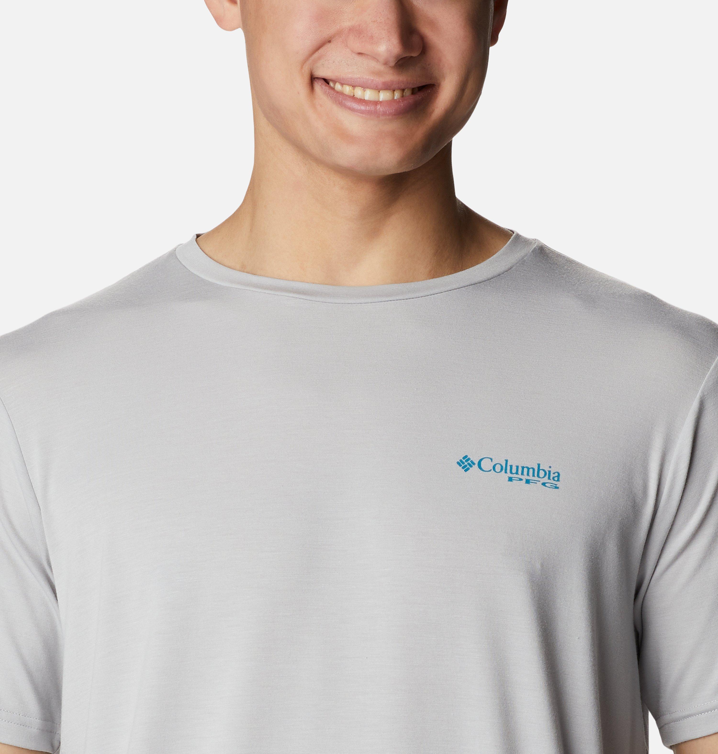Men's PFG Fish Flag Tech Short Sleeve Shirt 4