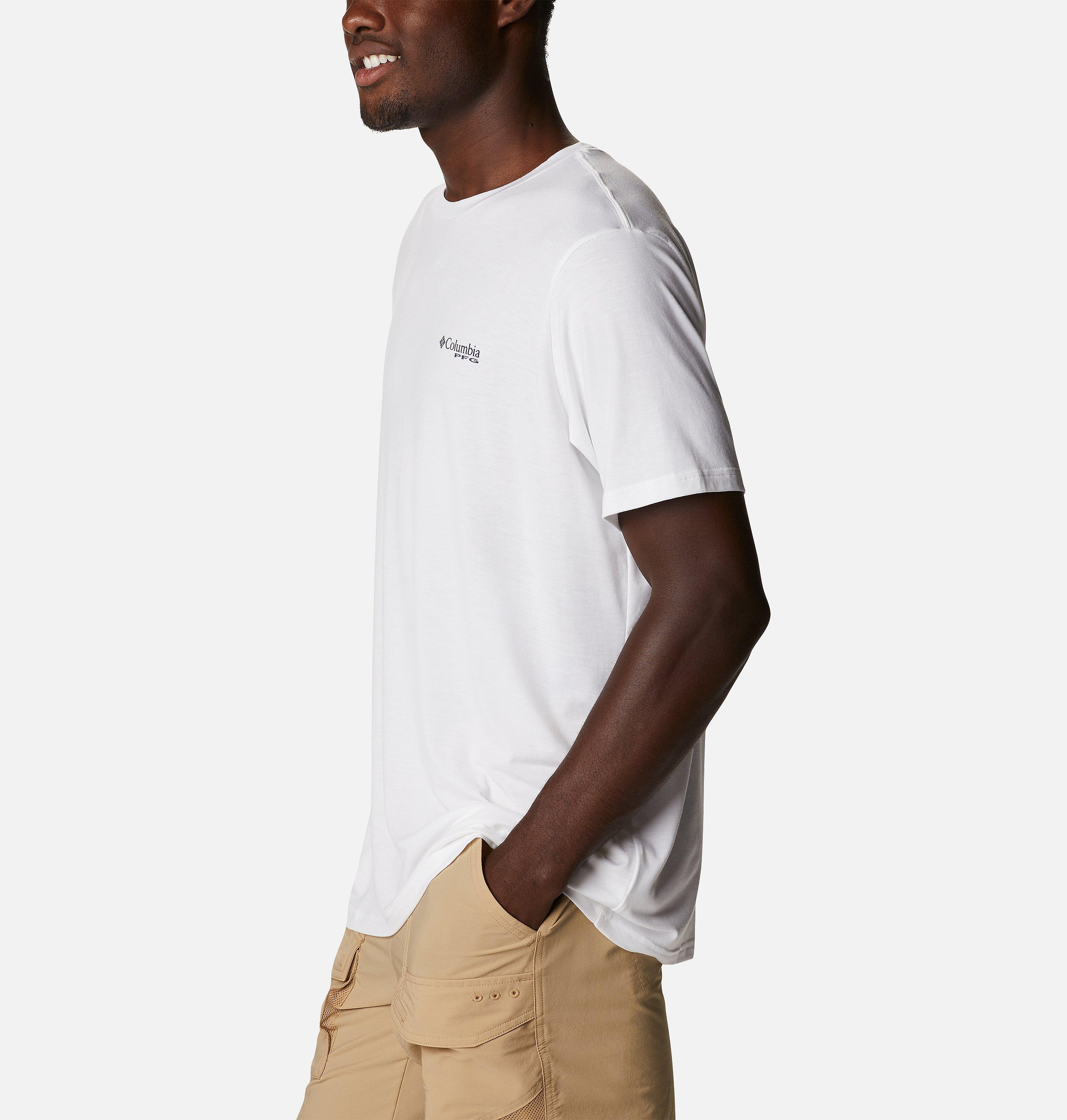 Men's PFG Fish Flag Tech Short Sleeve Shirt 3