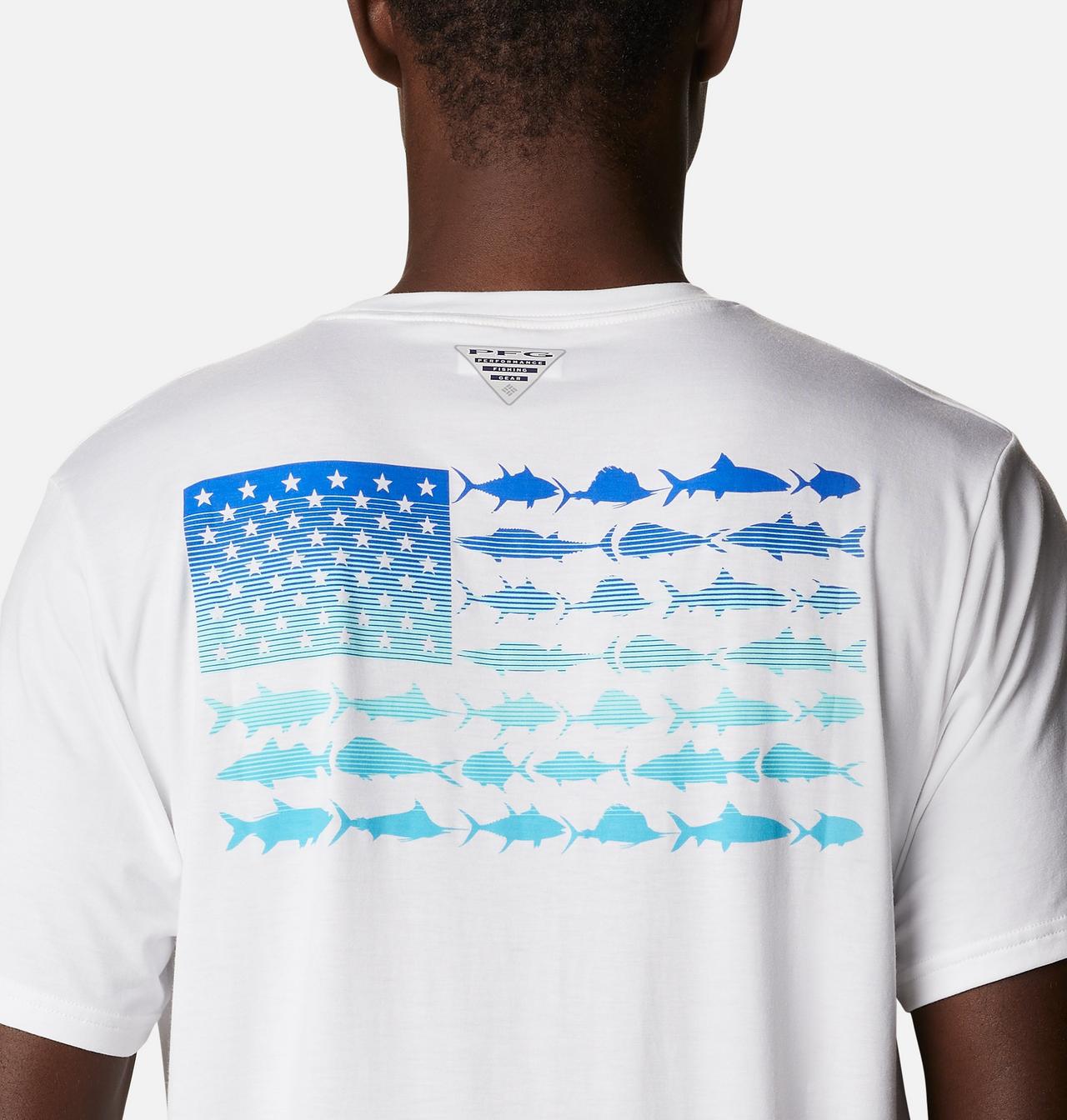 Men's PFG™ Fish Flag Tech Short Sleeve Shirt 5