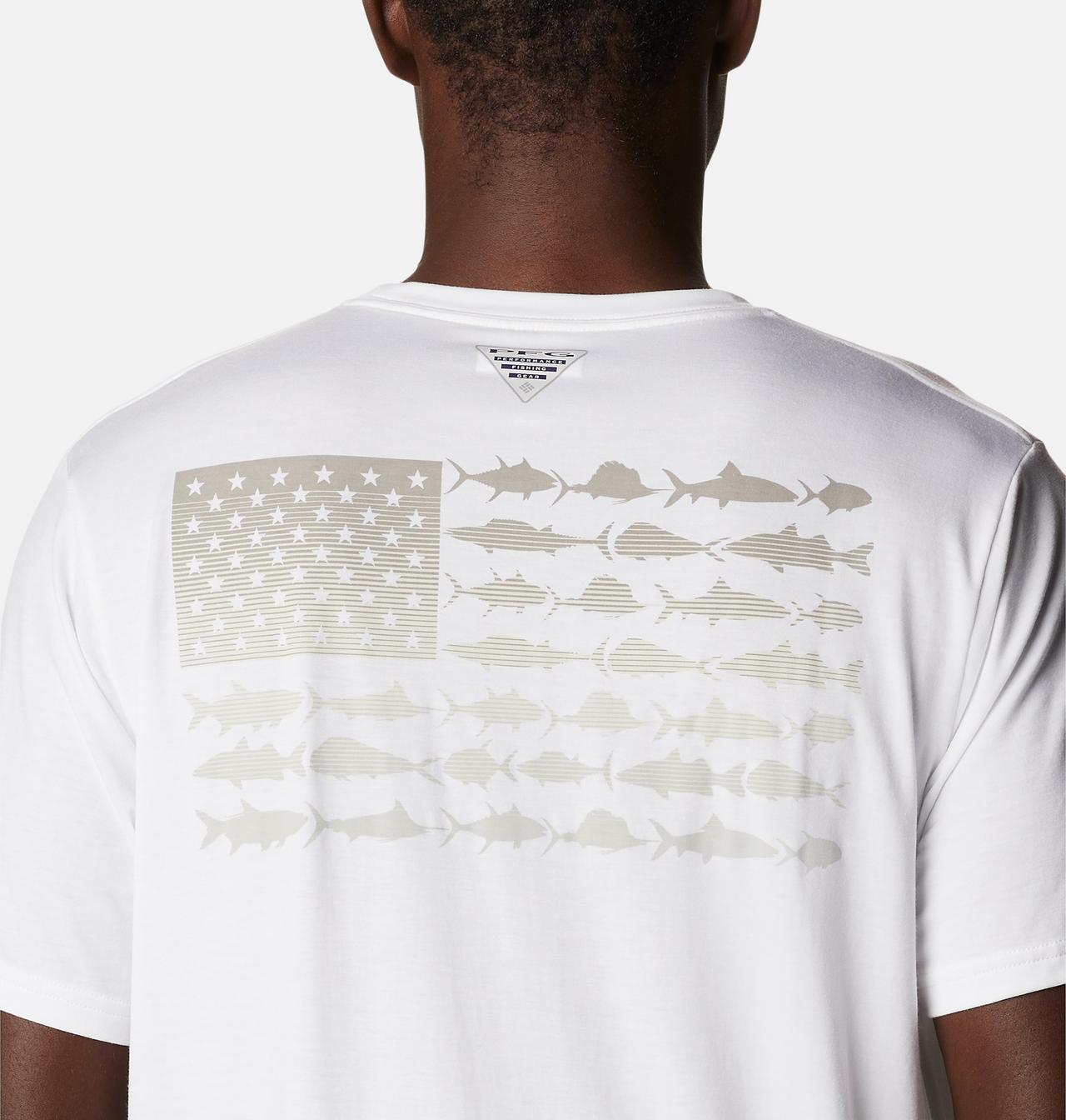 Men's PFG™ Fish Flag Tech Short Sleeve Shirt 5