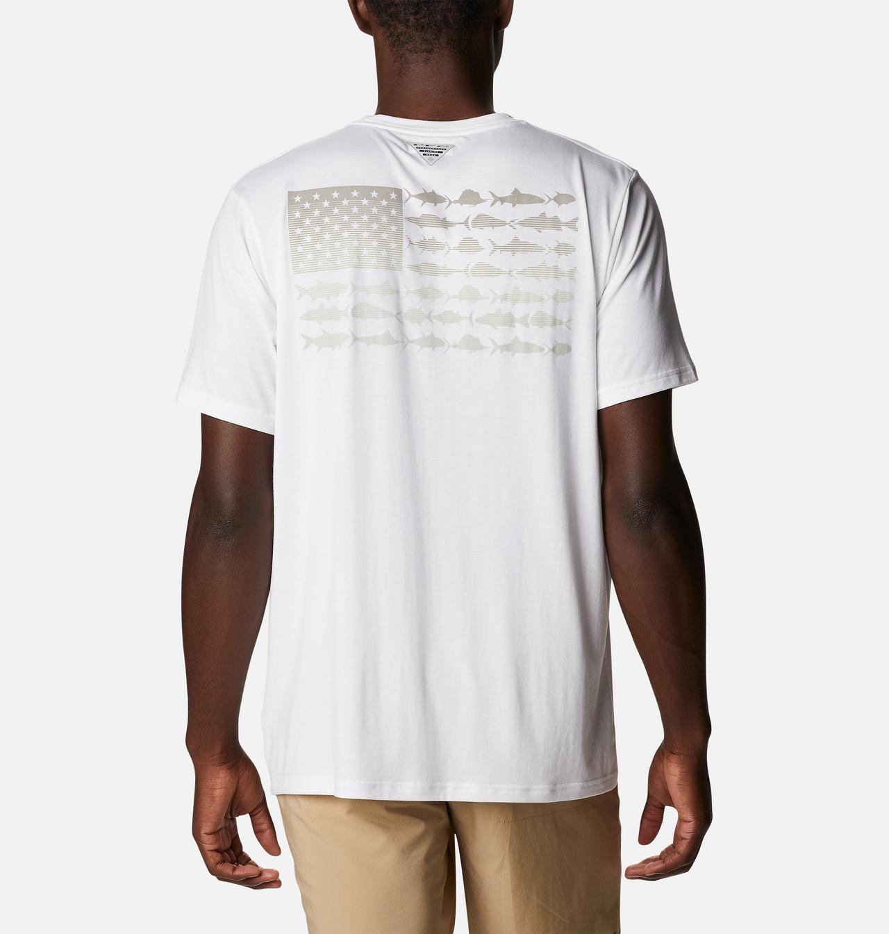 Men's PFG™ Fish Flag Tech Short Sleeve Shirt 1