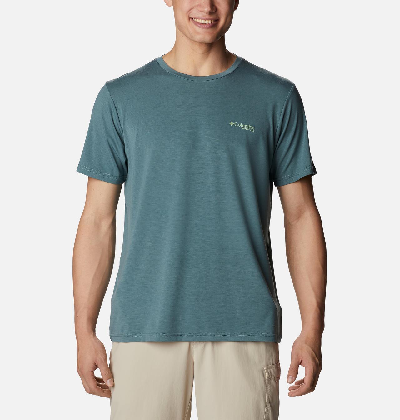 Men's PFG™ Fish Flag Tech Short Sleeve Shirt 2