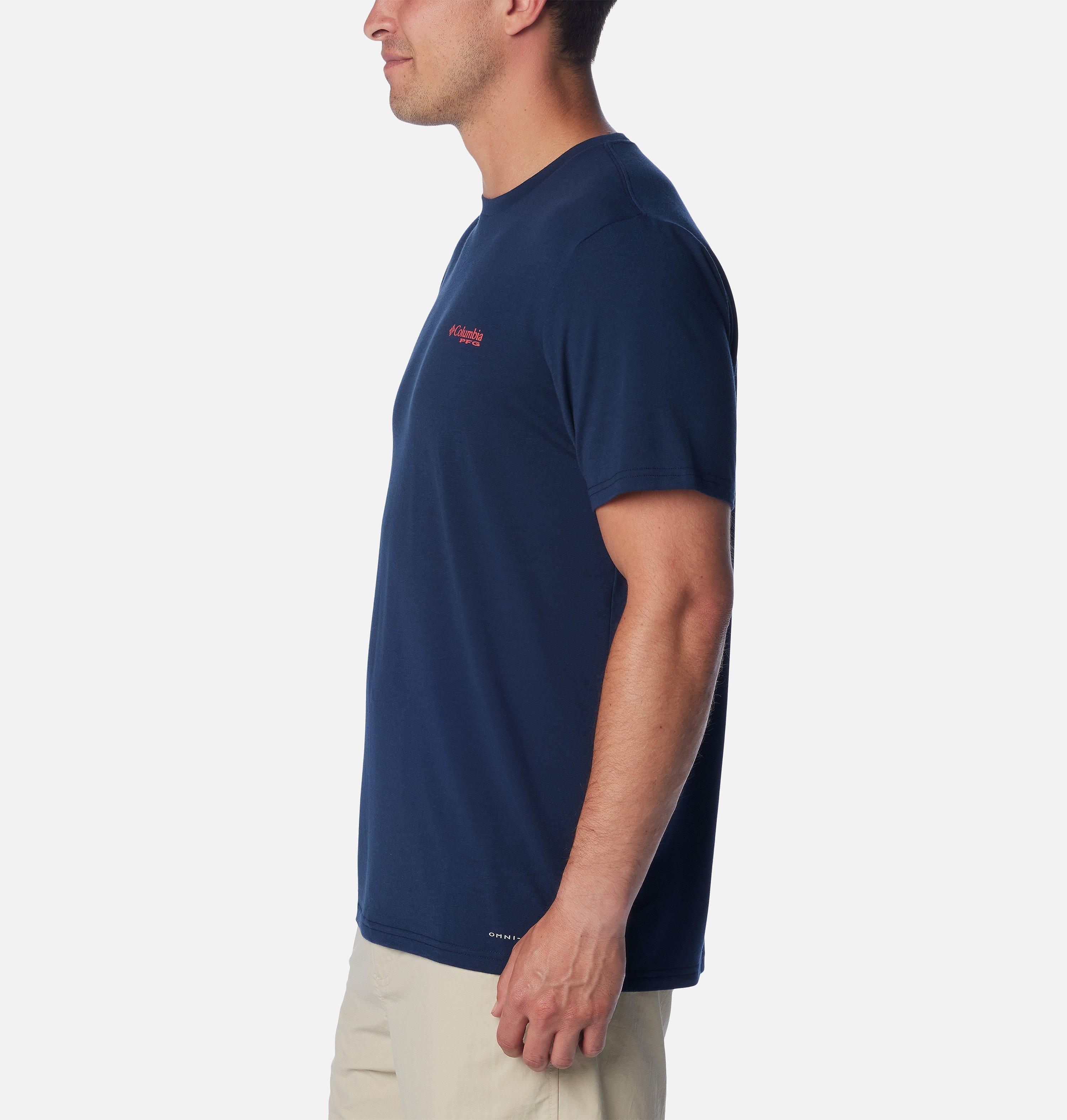 Men's PFG Fish Flag Tech Short Sleeve Shirt 3
