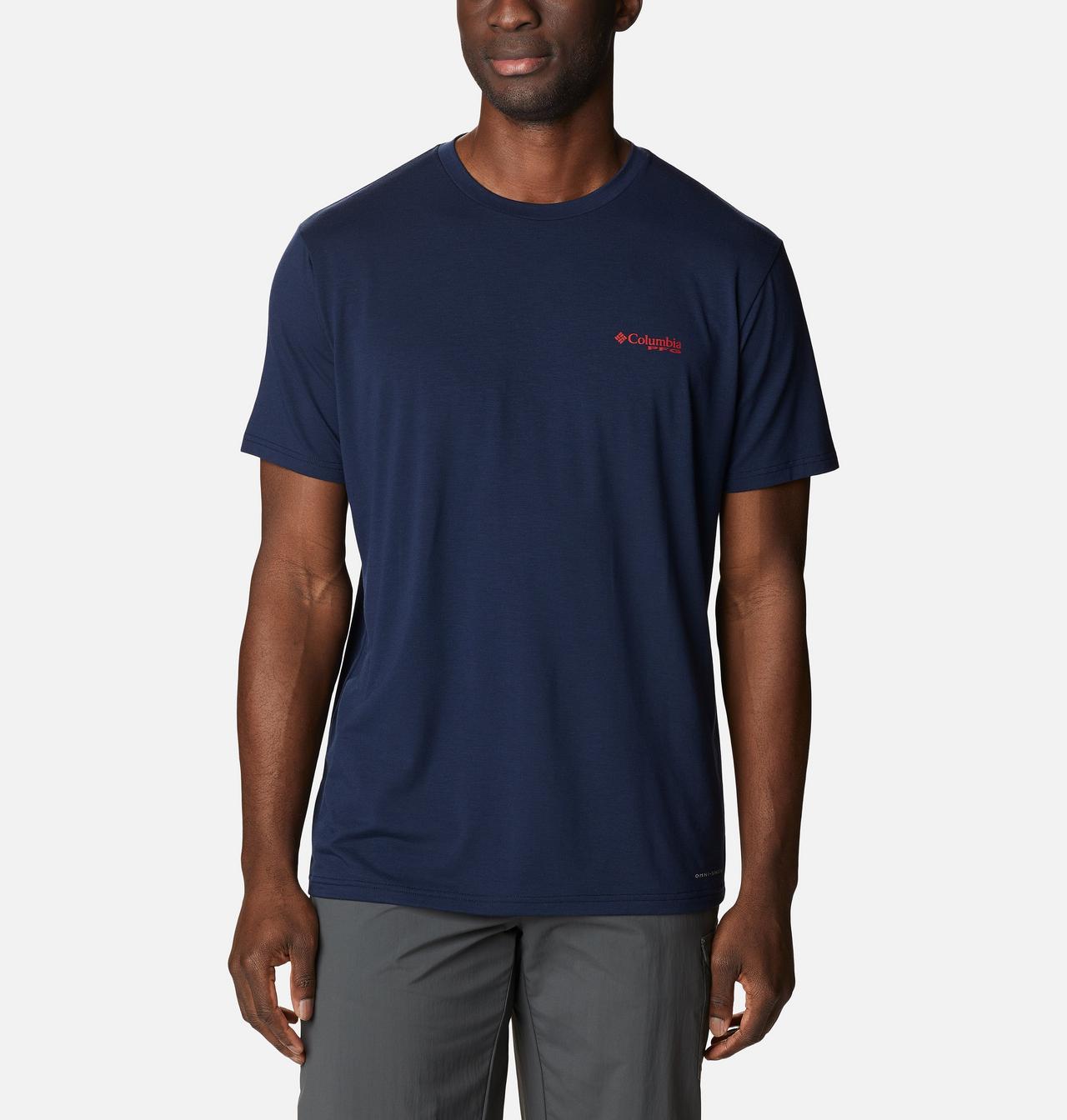 Men's PFG™ Fish Flag Tech Short Sleeve Shirt 2