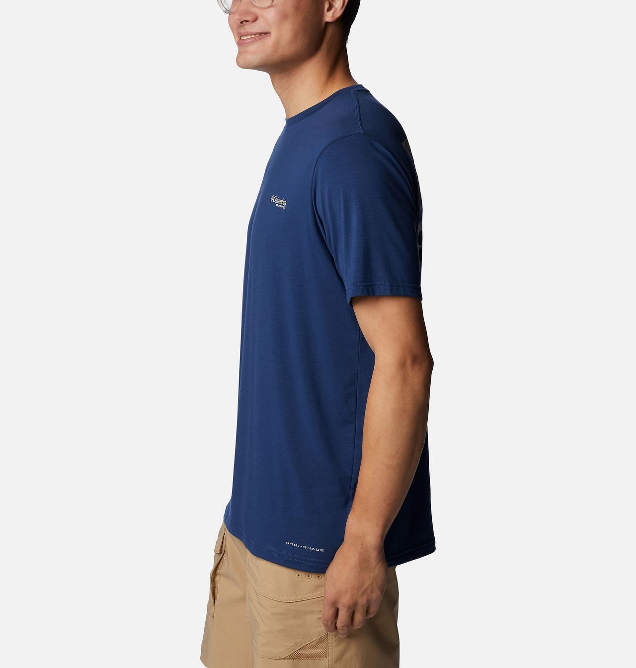 Men's PFG™ Fish Flag Tech Short Sleeve Shirt 3