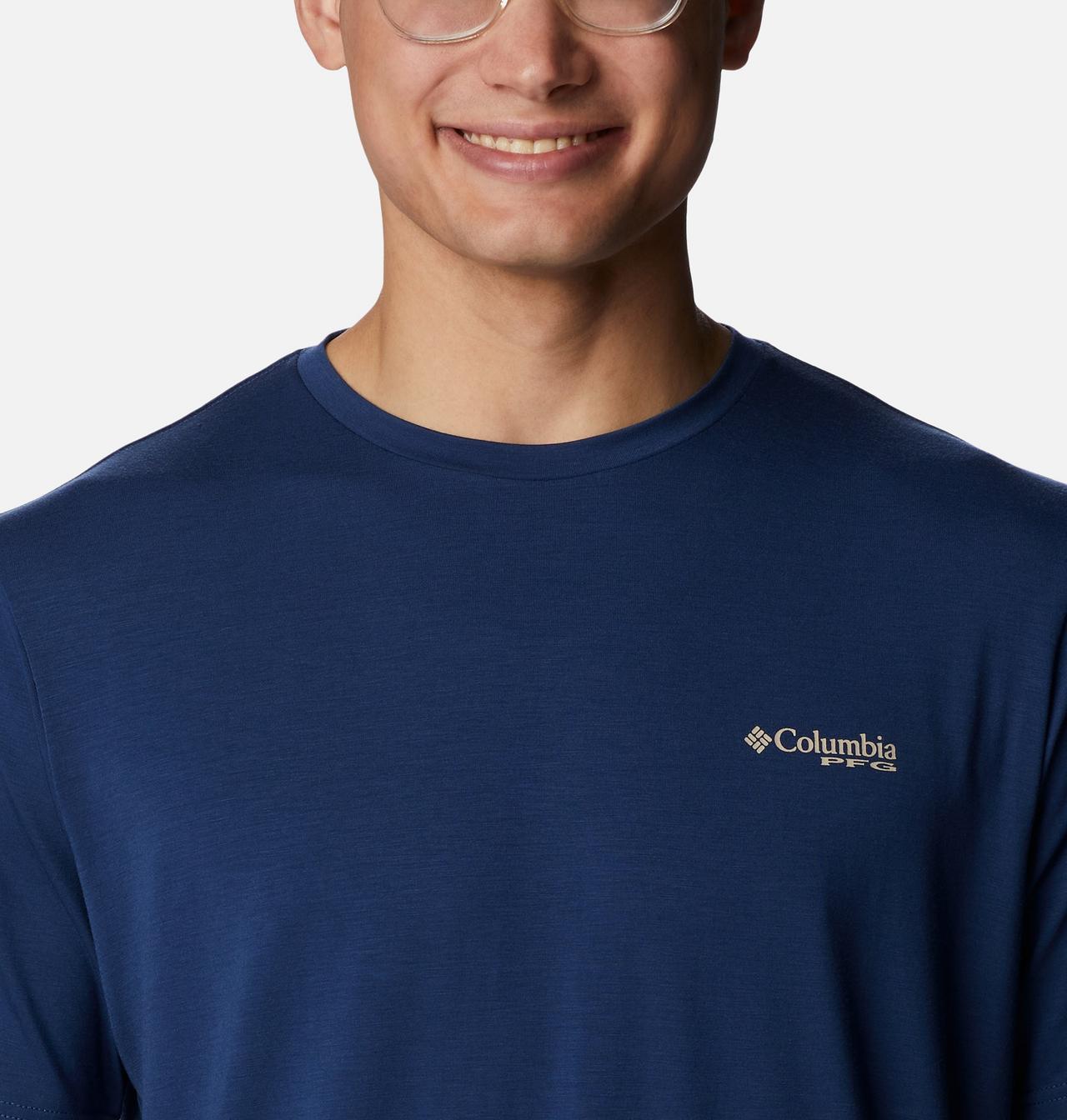 Men's PFG™ Fish Flag Tech Short Sleeve Shirt 4