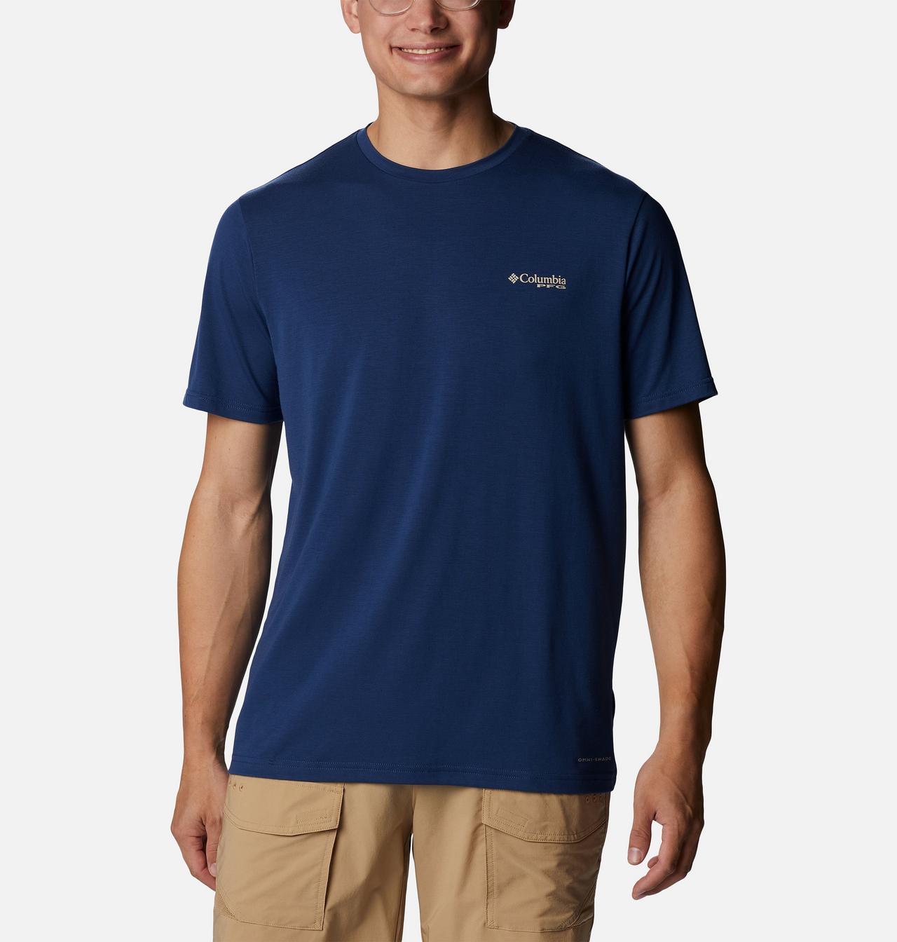 Men's PFG™ Fish Flag Tech Short Sleeve Shirt 2