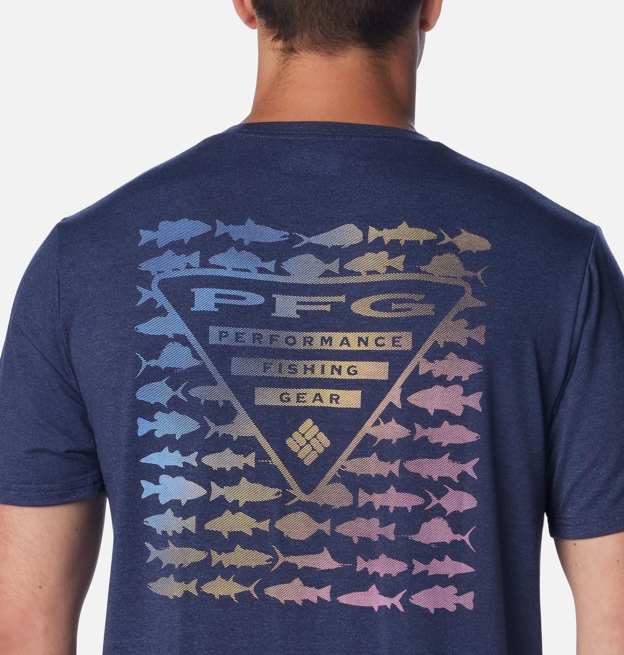 Men's PFG™ Triangle Fill Tech T-Shirt | 466 | XL 5