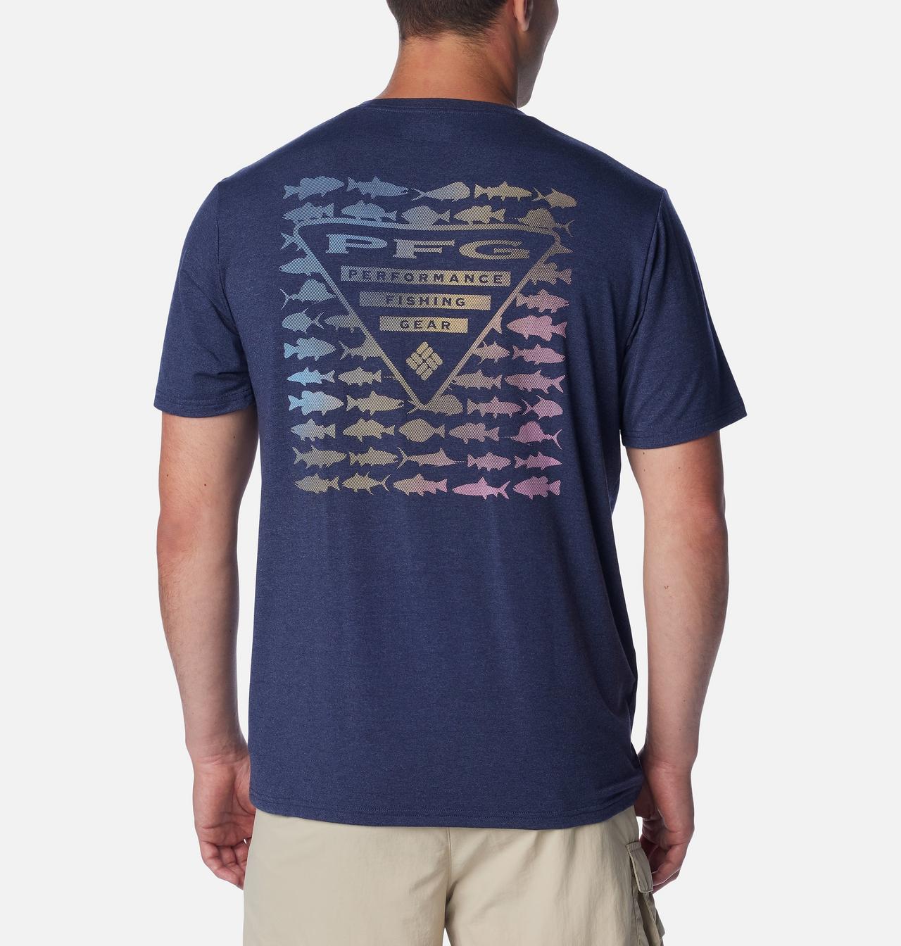 Men's PFG™ Triangle Fill Tech T-Shirt | 466 | XL 1