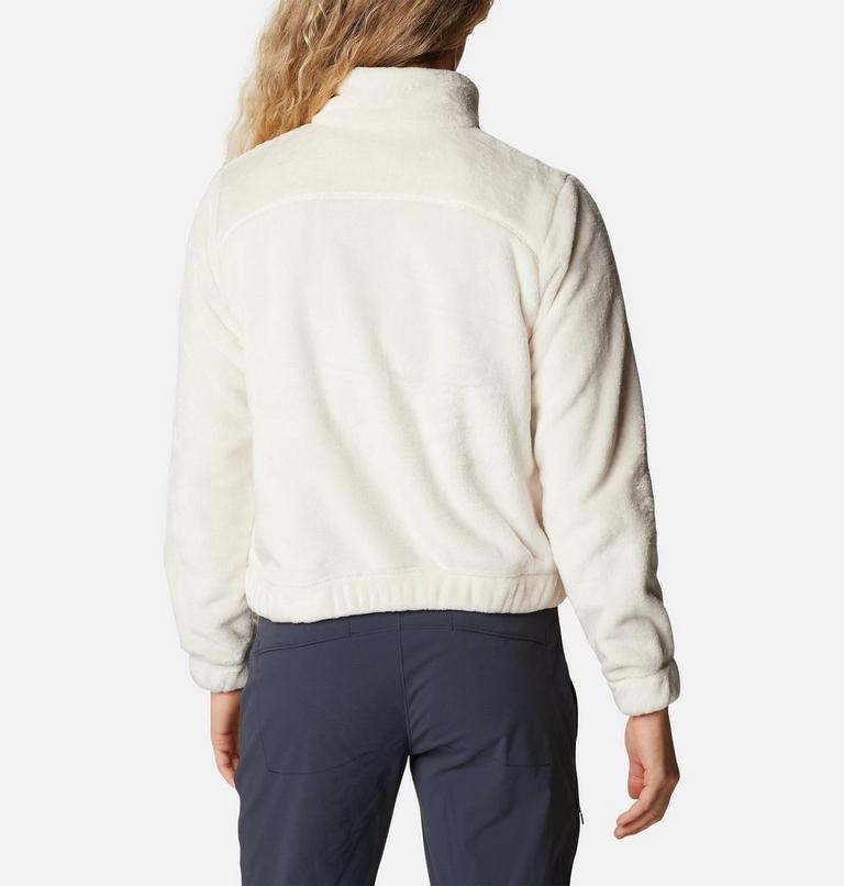 Women&rsquo;s Fireside Cropped Sherpa Fleece Jacket, Color: Chalk, image 2