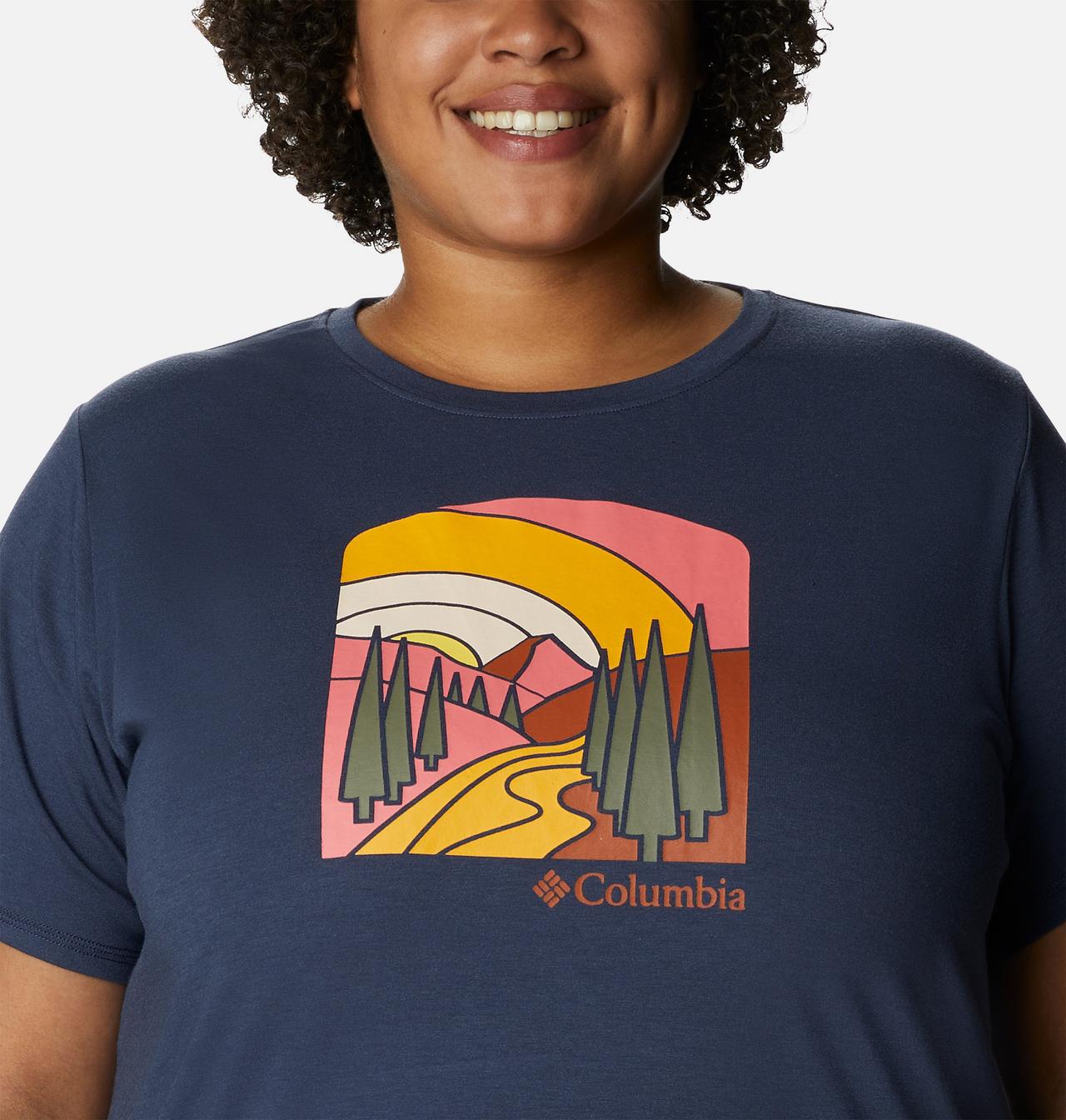 Women's Sun Trek™ Graphic Tee II - Plus Size 4