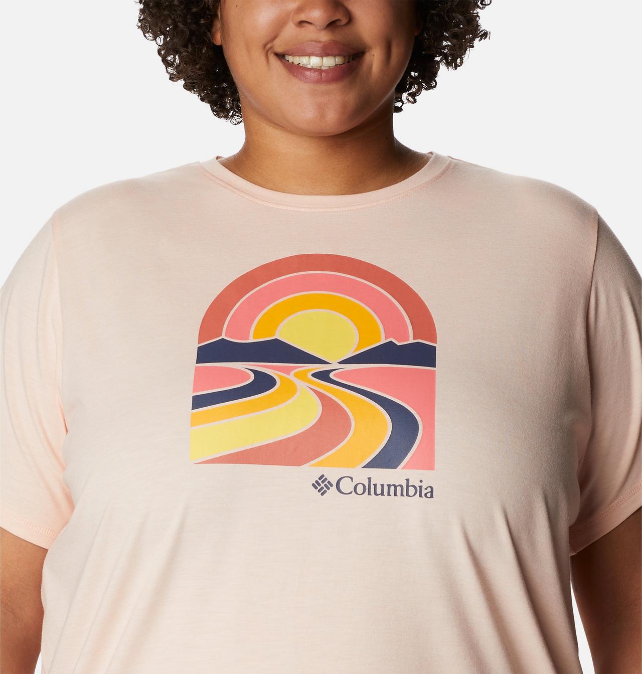 Women's Sun Trek™ Graphic Tee II - Plus Size 4