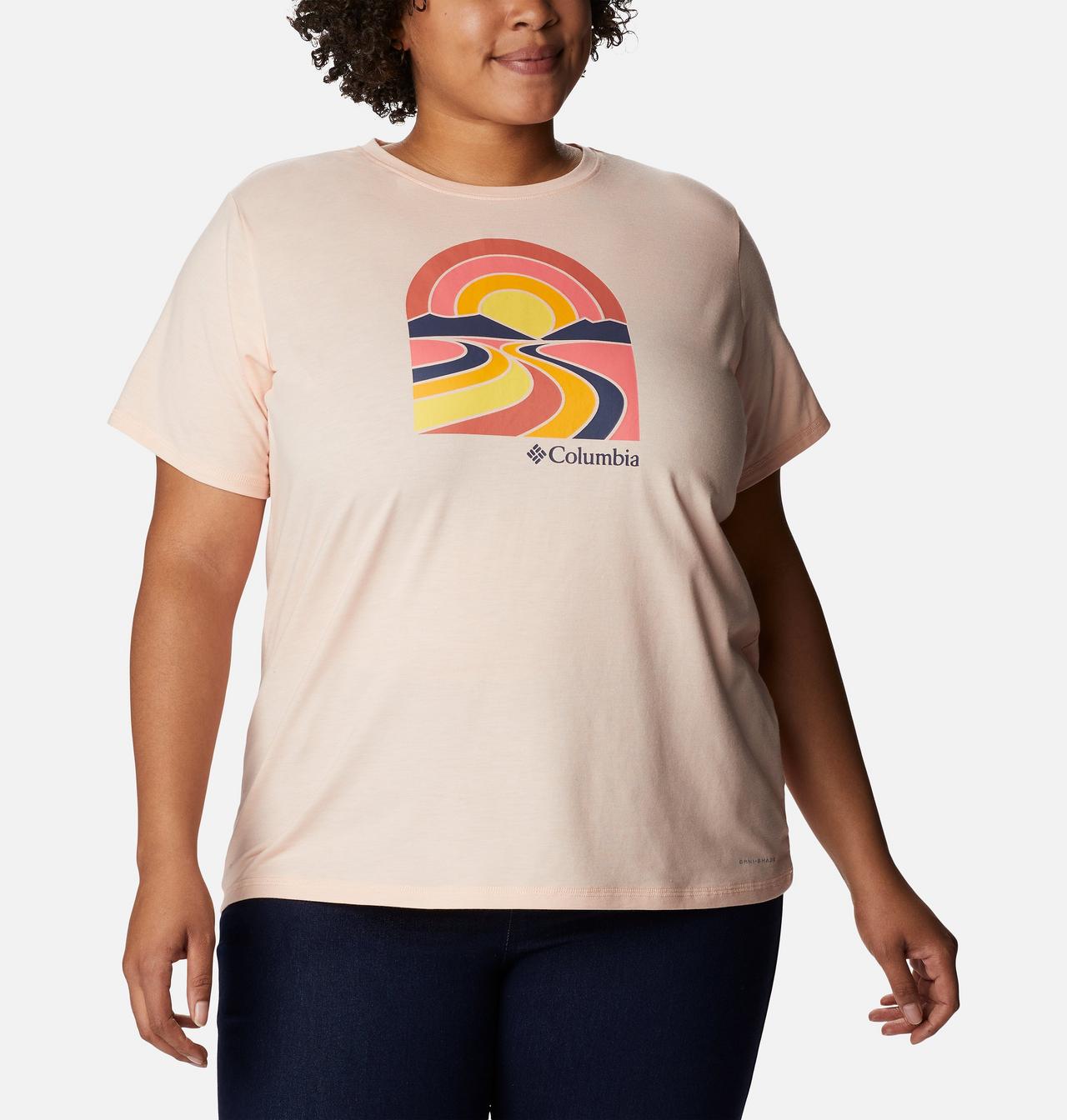 Women's Sun Trek™ Graphic Tee II - Plus Size 5