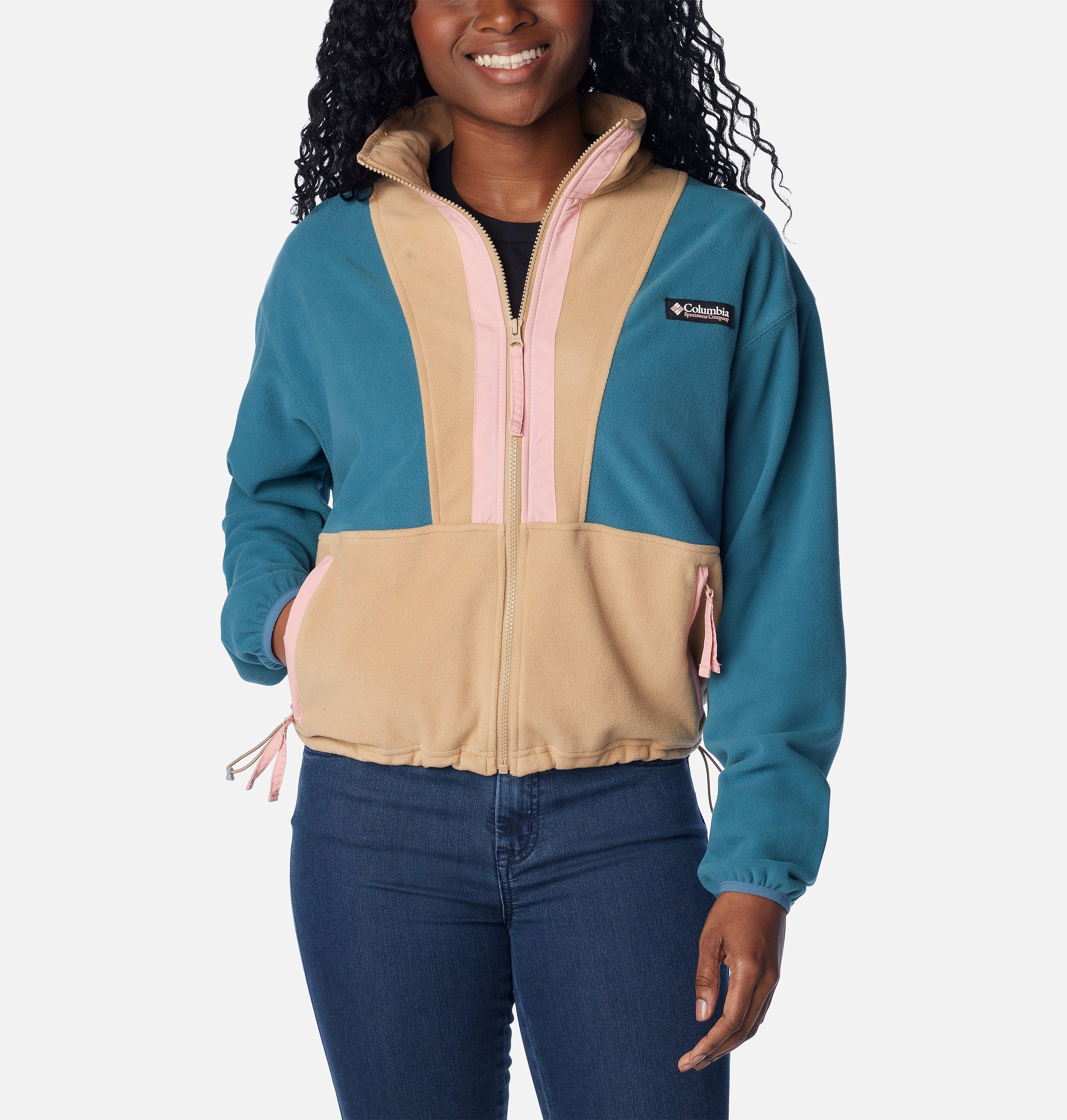 Women's Back Bowl Full Zip Fleece Jacket 1