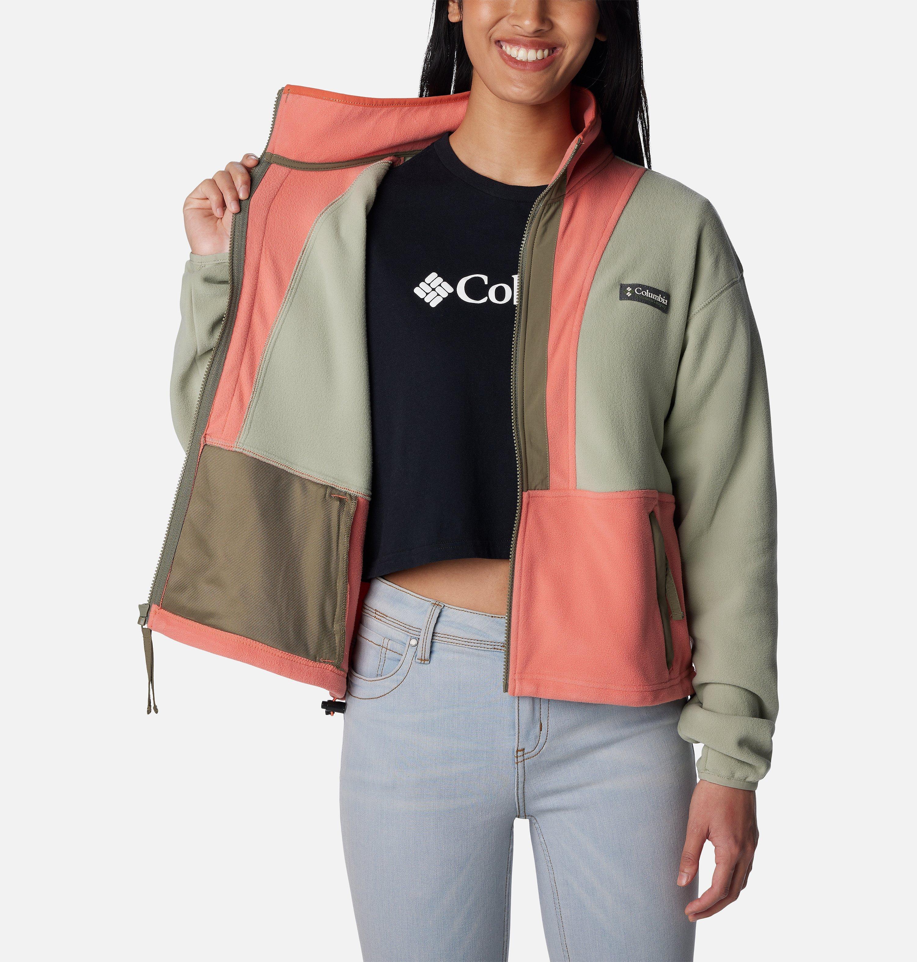 Women's Back Bowl Full Zip Fleece Jacket 5