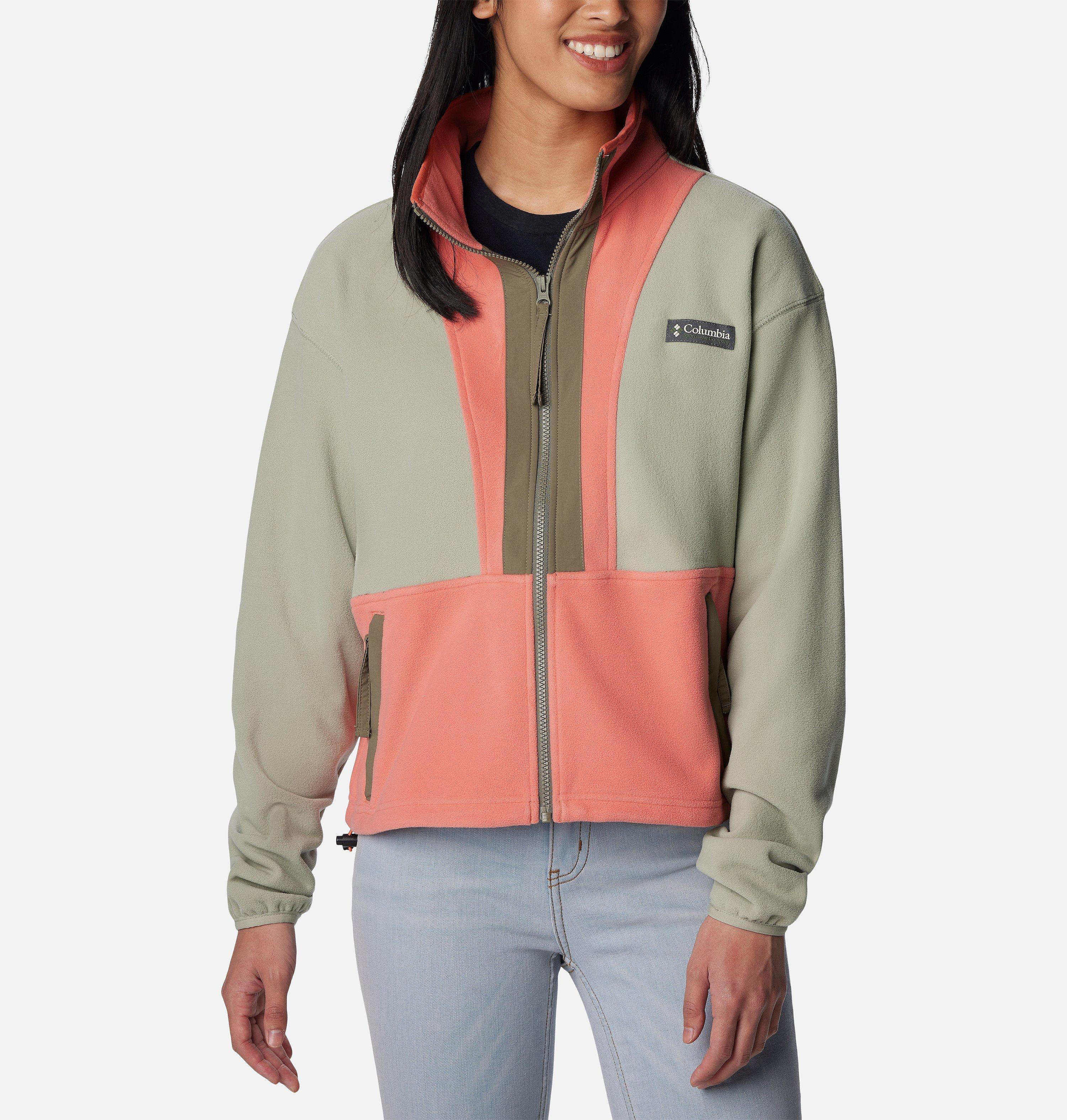 Women's Back Bowl Full Zip Fleece Jacket 1