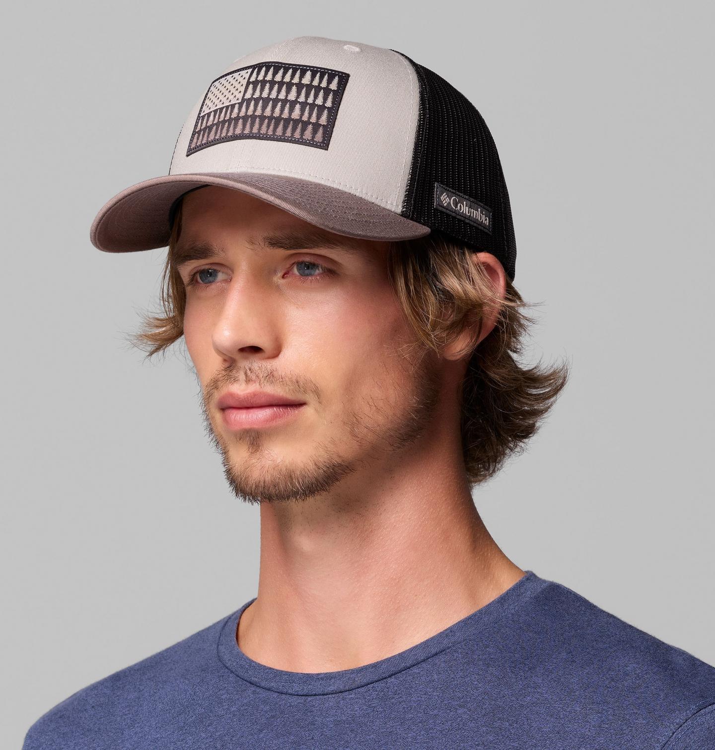 Кепка Columbia Tree Flag Mesh Snapback, цвет: Серый / Iron — фото 3
