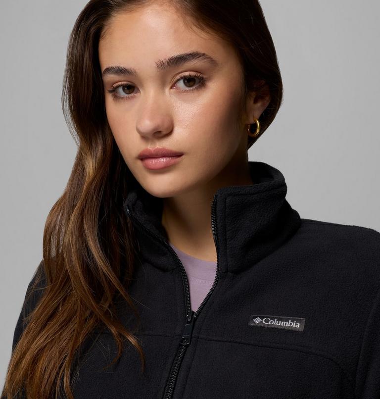 Chaqueta de forro polar Castle Dale para mujer, Color: Black, image 6