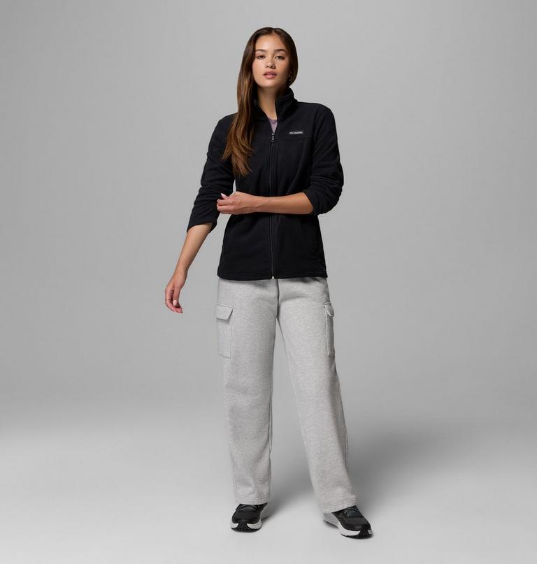 Chaqueta de forro polar Castle Dale para mujer, Color: Black, image 2