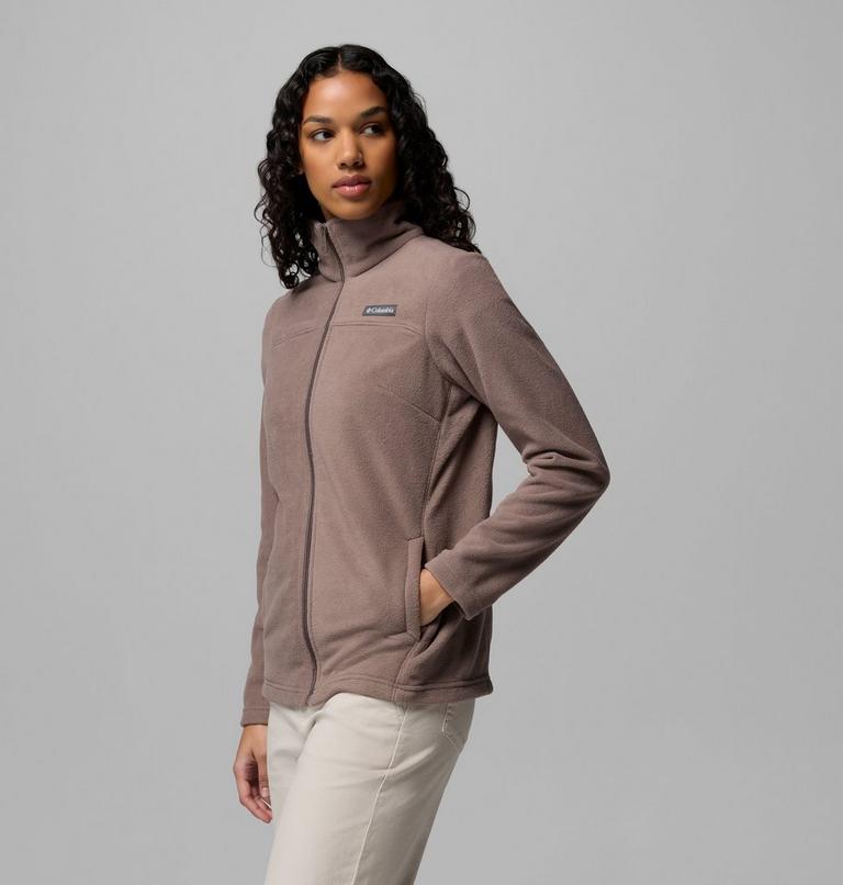 Women's Castle Dale Full Zip Fleece Jacket, Color: Iron, image 4