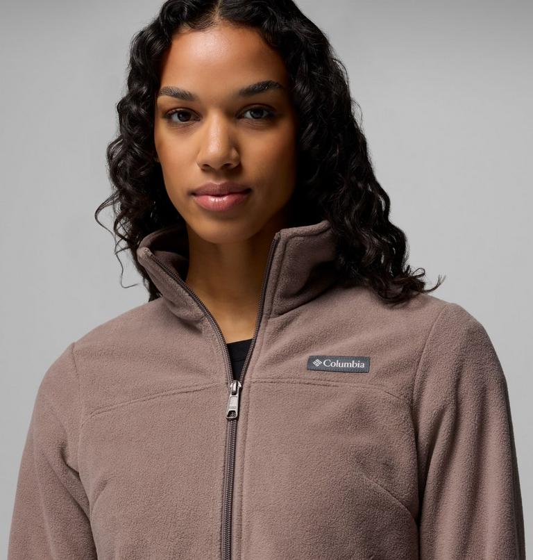 Women's Castle Dale Full Zip Fleece Jacket, Color: Iron, image 6