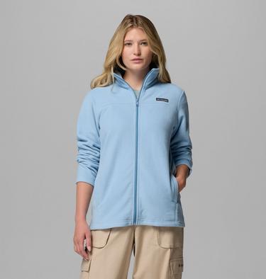 Women's Castle Dale Fleece Jacket, Color: Ripple Blue, image 5