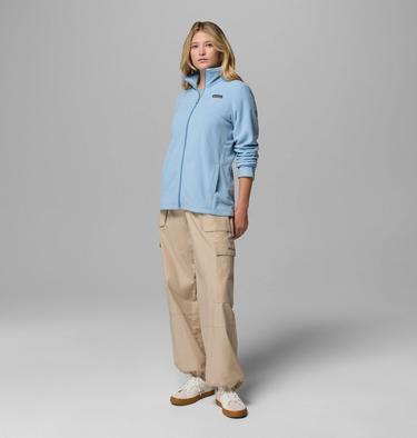 Women's Castle Dale Fleece Jacket, Color: Ripple Blue, image 6