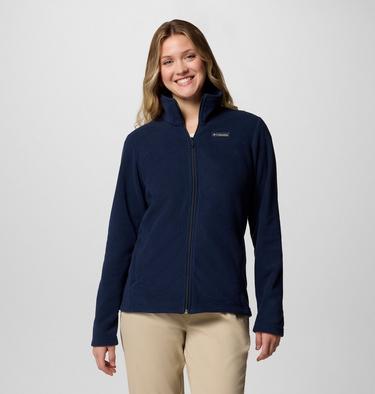 Women's Castle Dale Full Zip Fleece Jacket, Color: Collegiate Navy, image 9