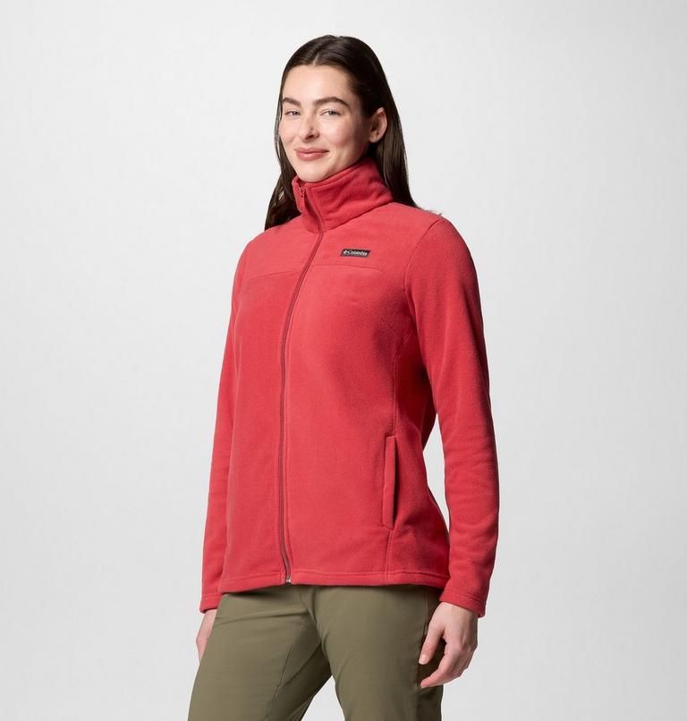 Women's Castle Dale Full Zip Fleece Jacket, Color: Daredevil, image 3