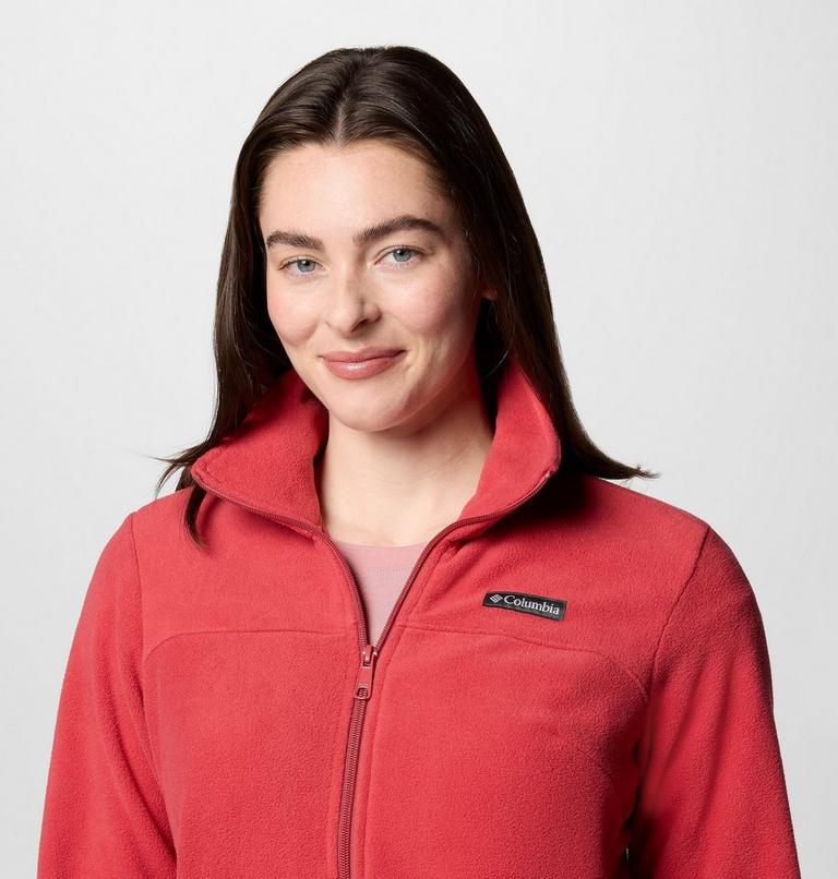 Women's Castle Dale Full Zip Fleece Jacket, Color: Daredevil, image 4
