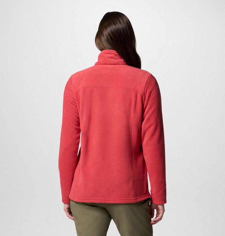 Women's Castle Dale Full Zip Fleece Jacket, Color: Daredevil, image 2