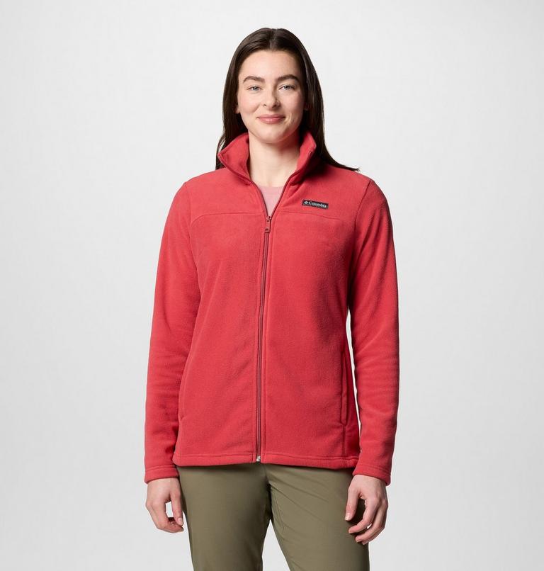 Women's Castle Dale Full Zip Fleece Jacket, Color: Daredevil, image 1