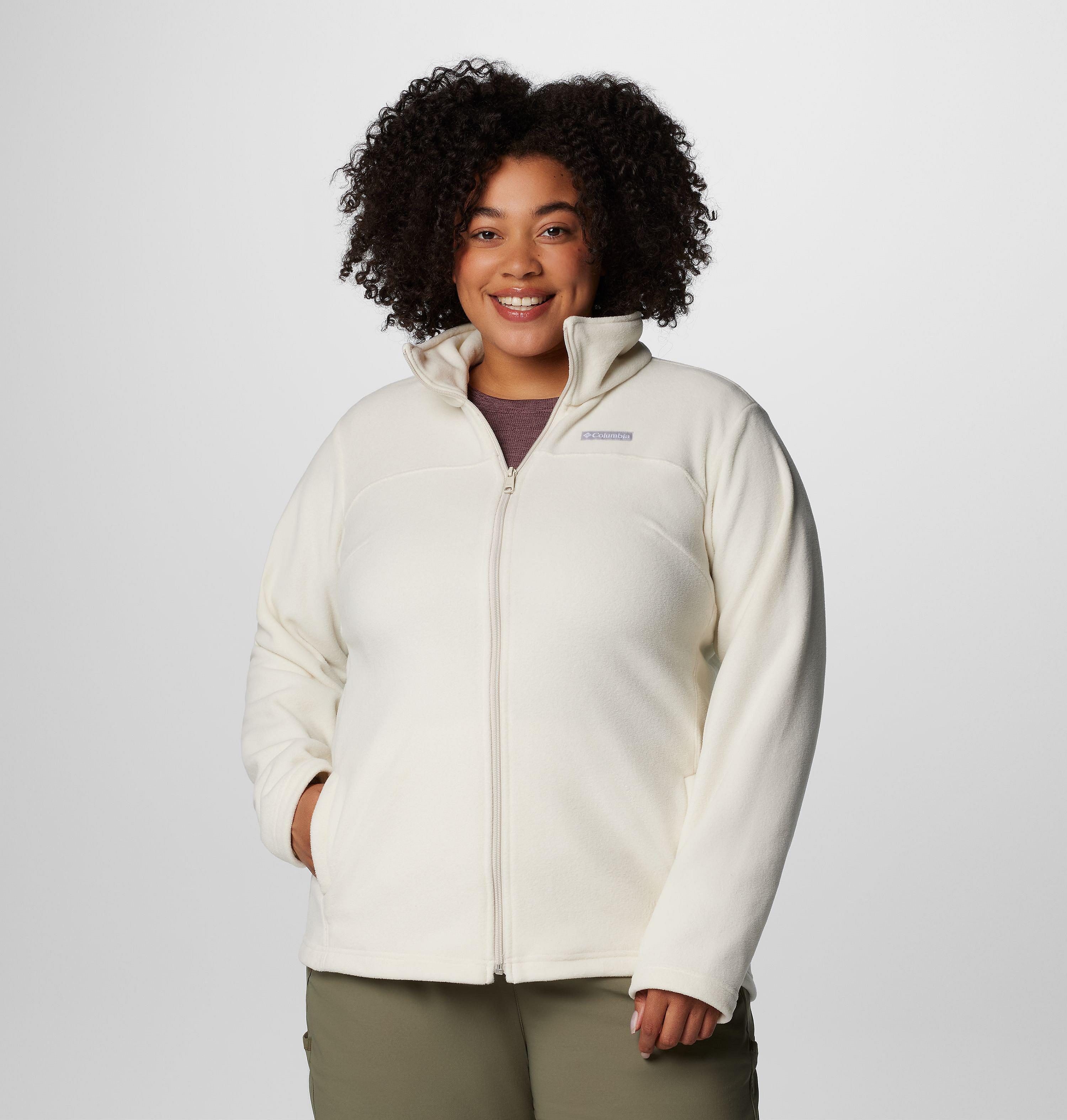 Women's Castle Dale Full Zip Fleece Jacket - Plus Size | Columbia
