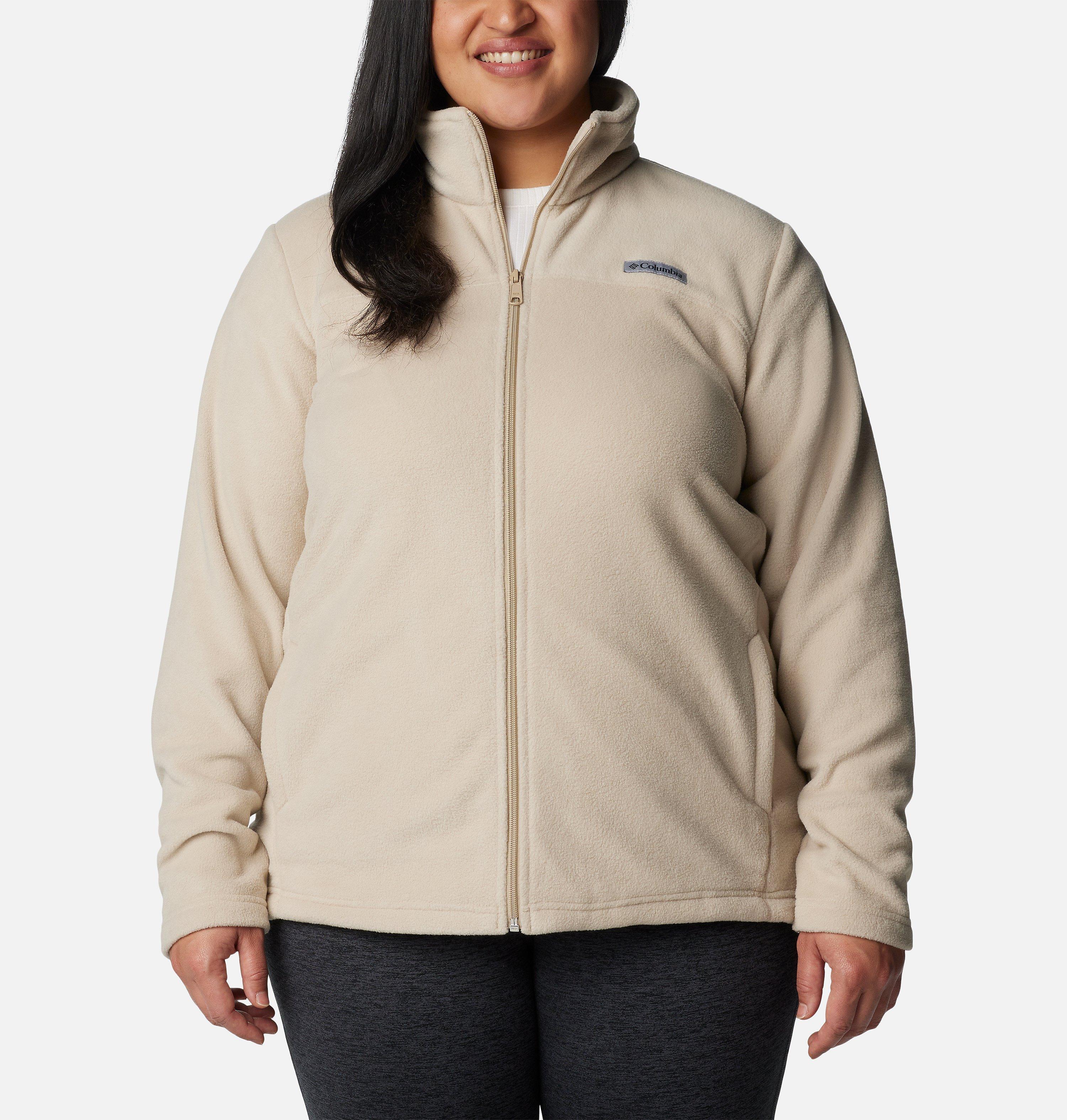 Women's Castle Dale Full Zip Fleece Jacket - Plus Size | Columbia