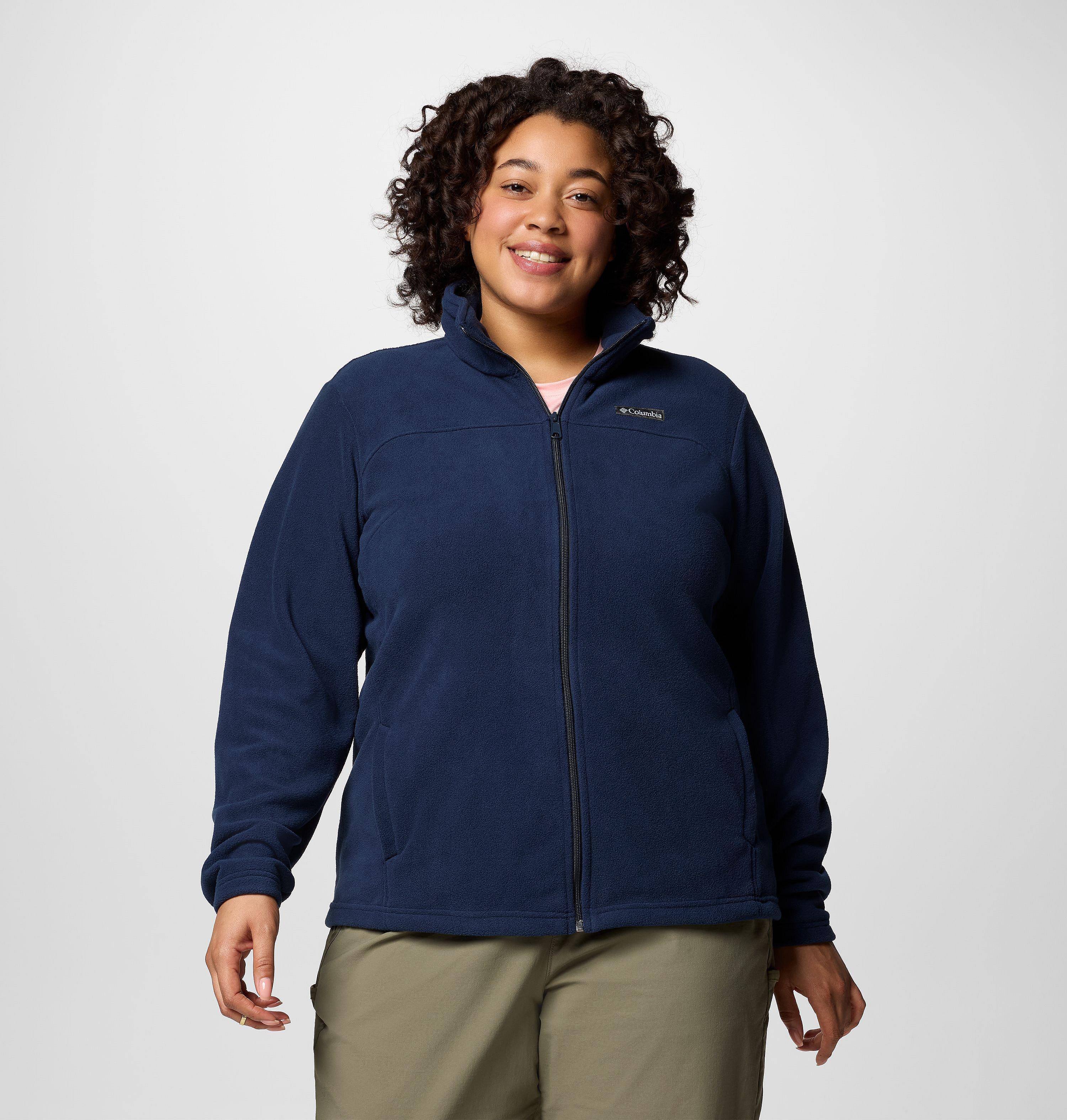 Columbia Women's Castle Dale Full Zip Fleece Jacket - Plus Size-