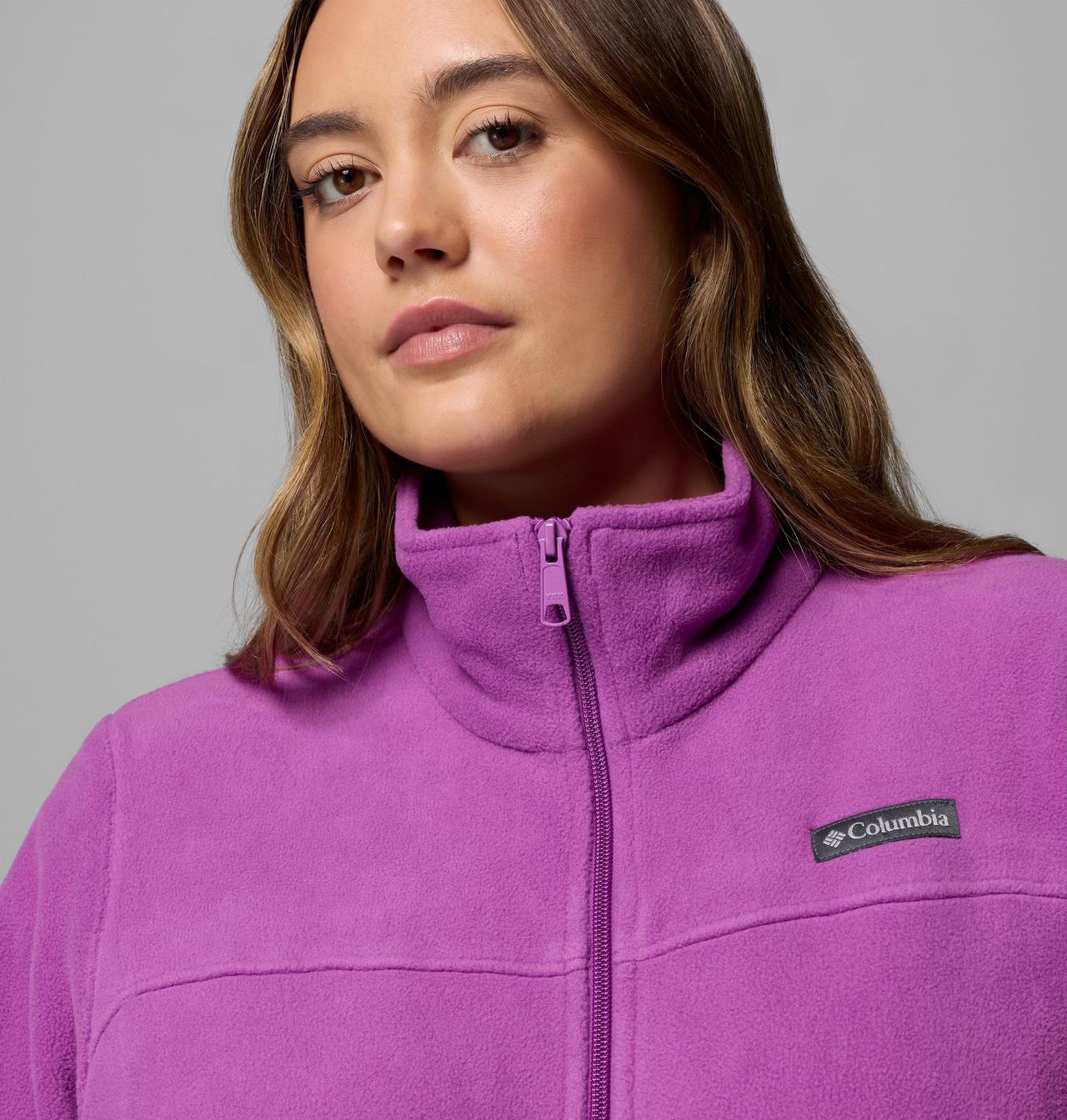 Women's Castle Dale™ Full Zip Fleece Jacket - Plus Size | 582 | 1X 6