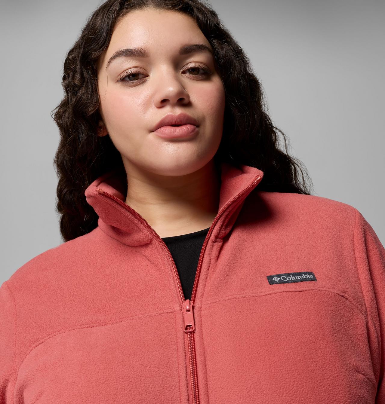 Women's Castle Dale™ Full Zip Fleece Jacket - Plus Size | 643 | 2X 6