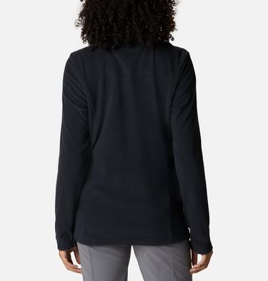 Women's Lake Aloha Half Zip Fleece, Color: Black, image 8