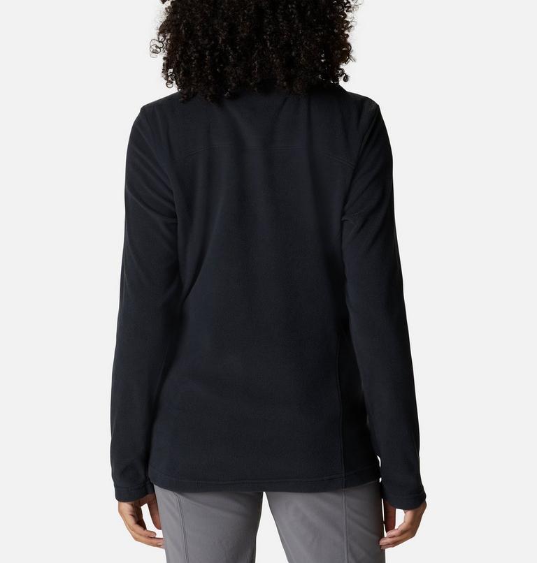 Women's Lake Aloha Half Zip Fleece, Color: Black, image 2