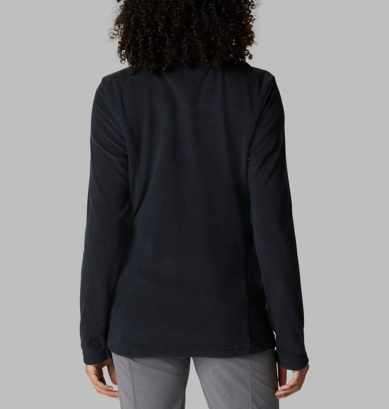 Women's Lake Aloha Half Zip Fleece, Color: Black, image 2